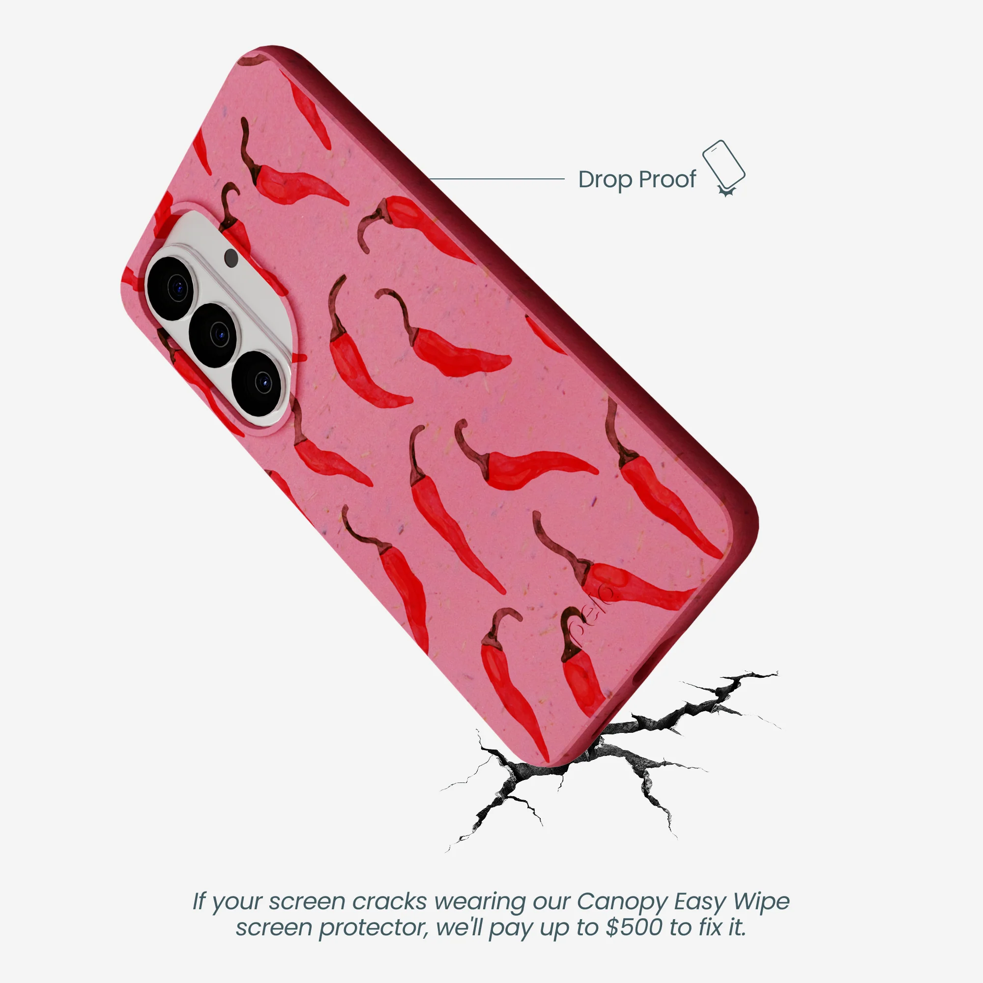 Bubblegum Pink Heatwave Samsung Galaxy S26 Case - Image 5