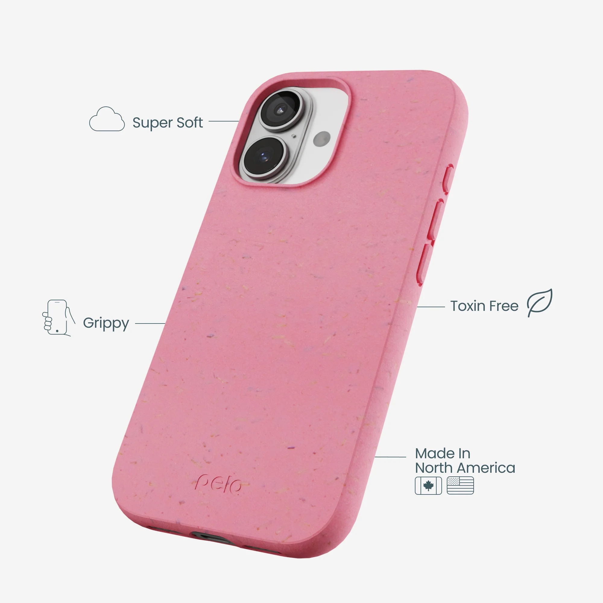 Bubblegum Pink iPhone 17 Case - Image 4