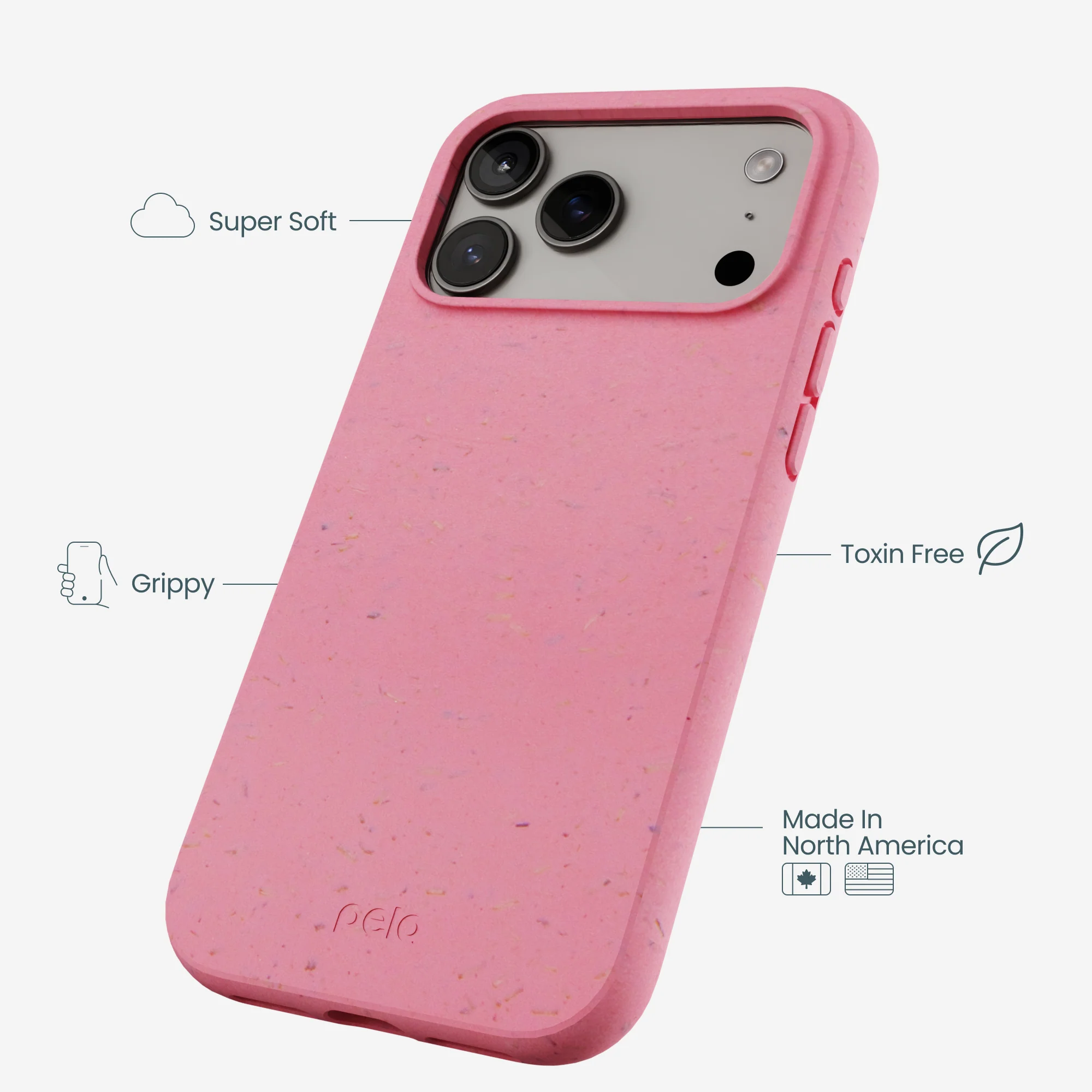 Bubblegum Pink iPhone 17 Pro Max Case - Image 4