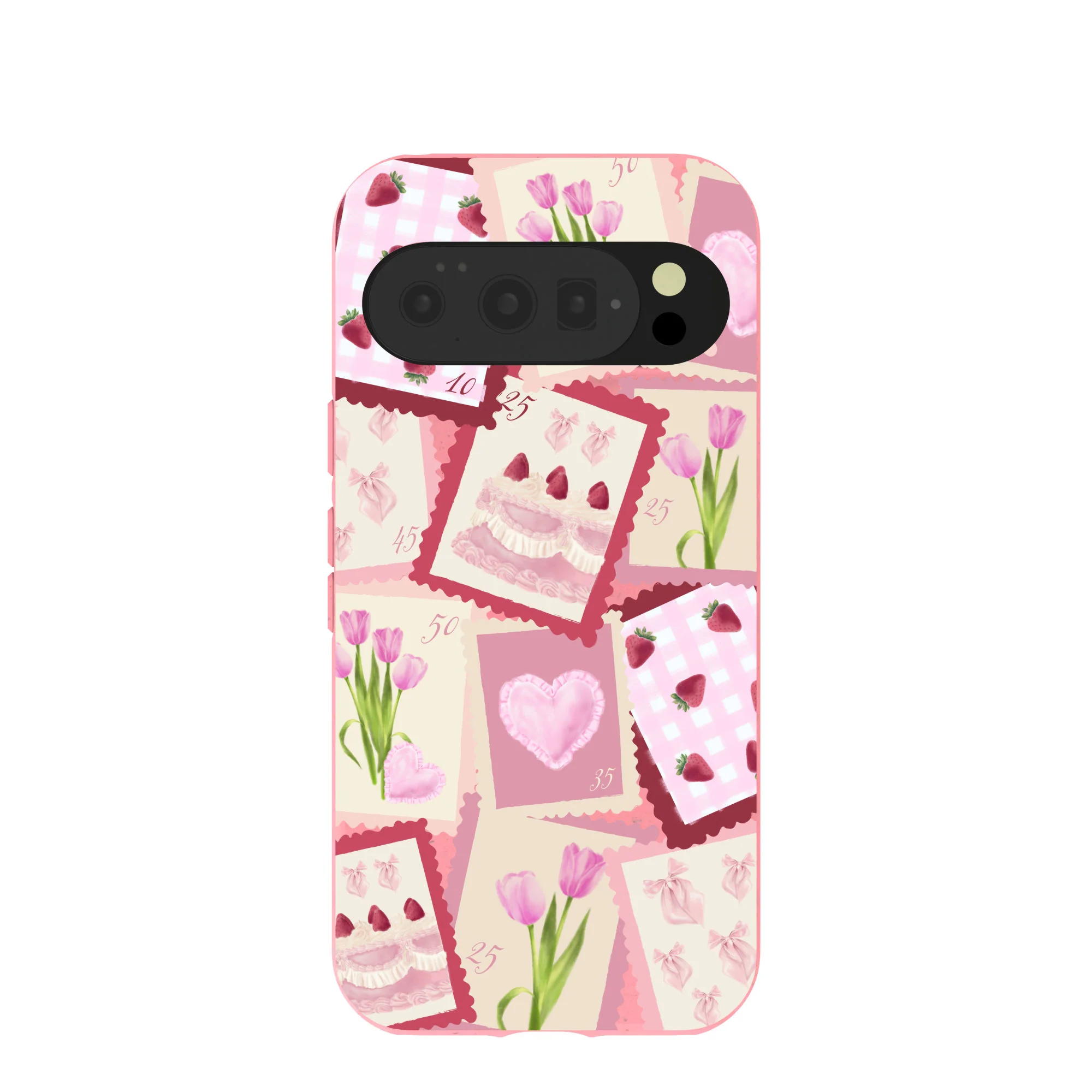 Bubblegum Pink Love Letters Google Pixel 10/10 Pro Case
