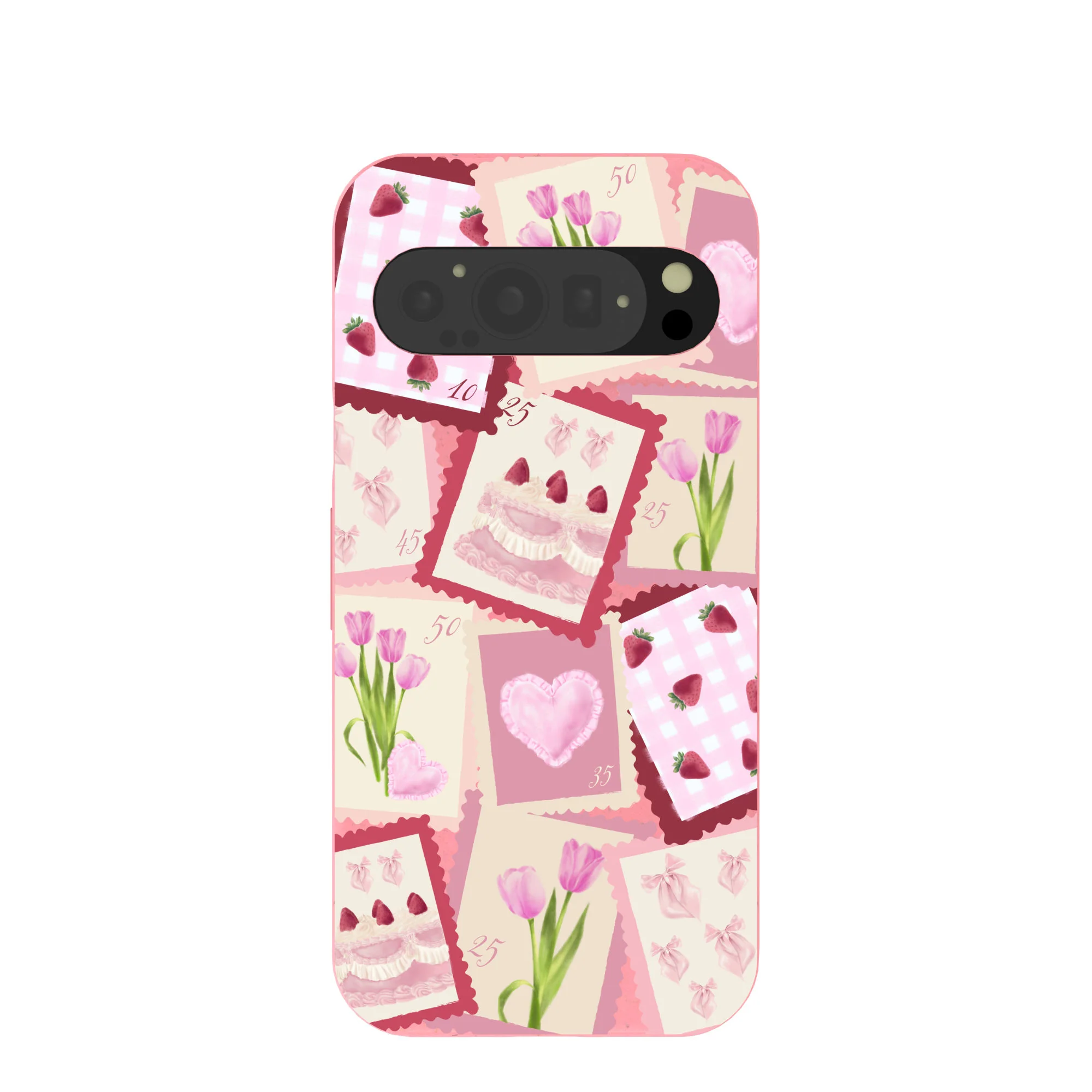 Bubblegum Pink Love Letters Google Pixel 9/9 Pro Case