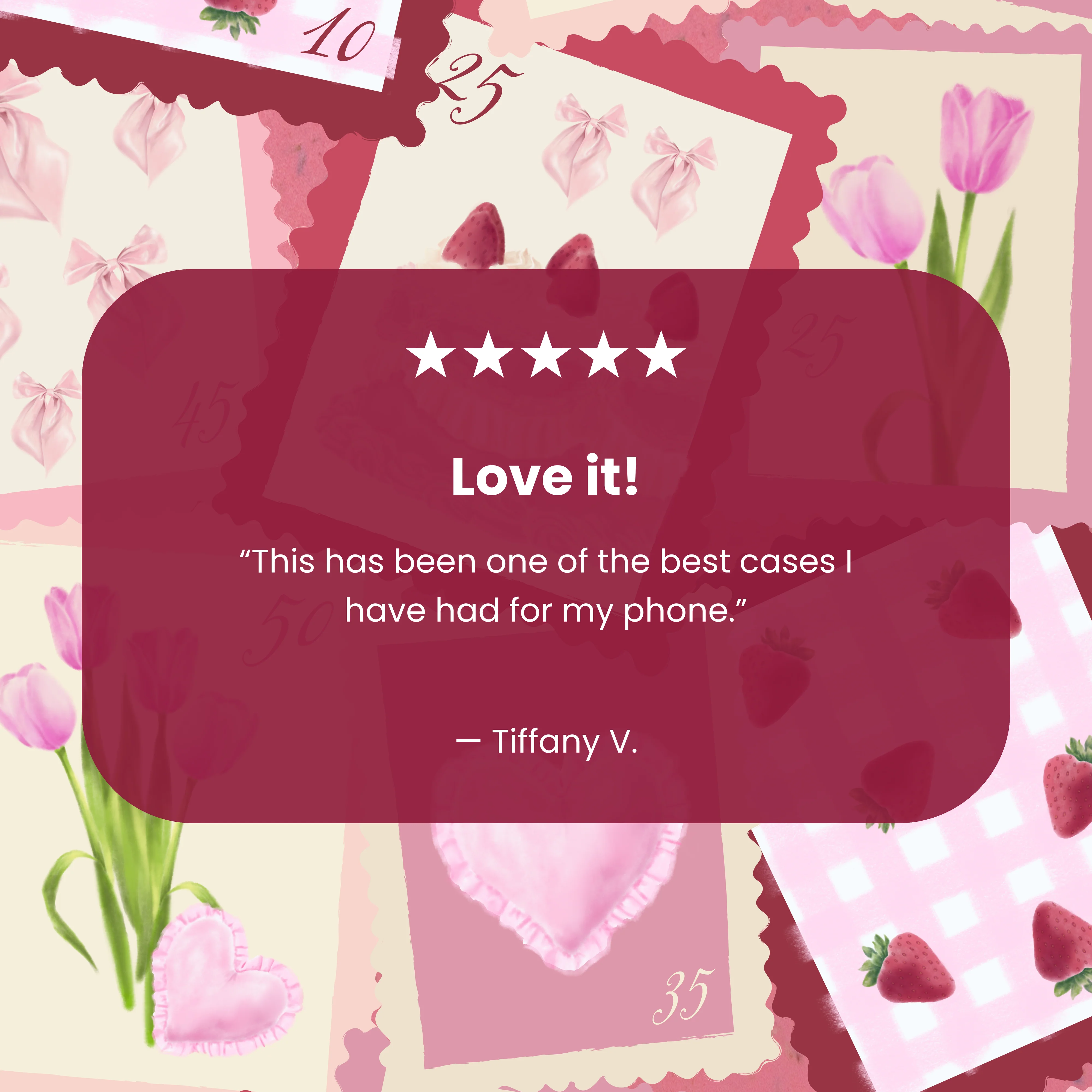 Bubblegum Pink Love Letters Google Pixel 9/9 Pro Case - Image 8
