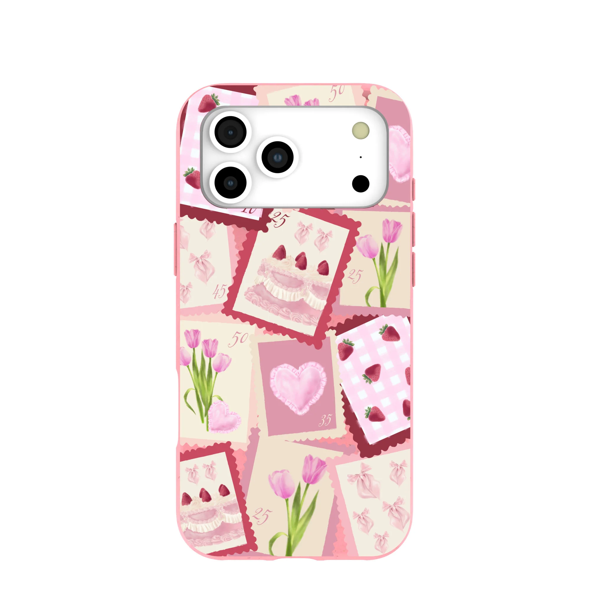 Bubblegum Pink Love Letters iPhone 17 Pro Max Case