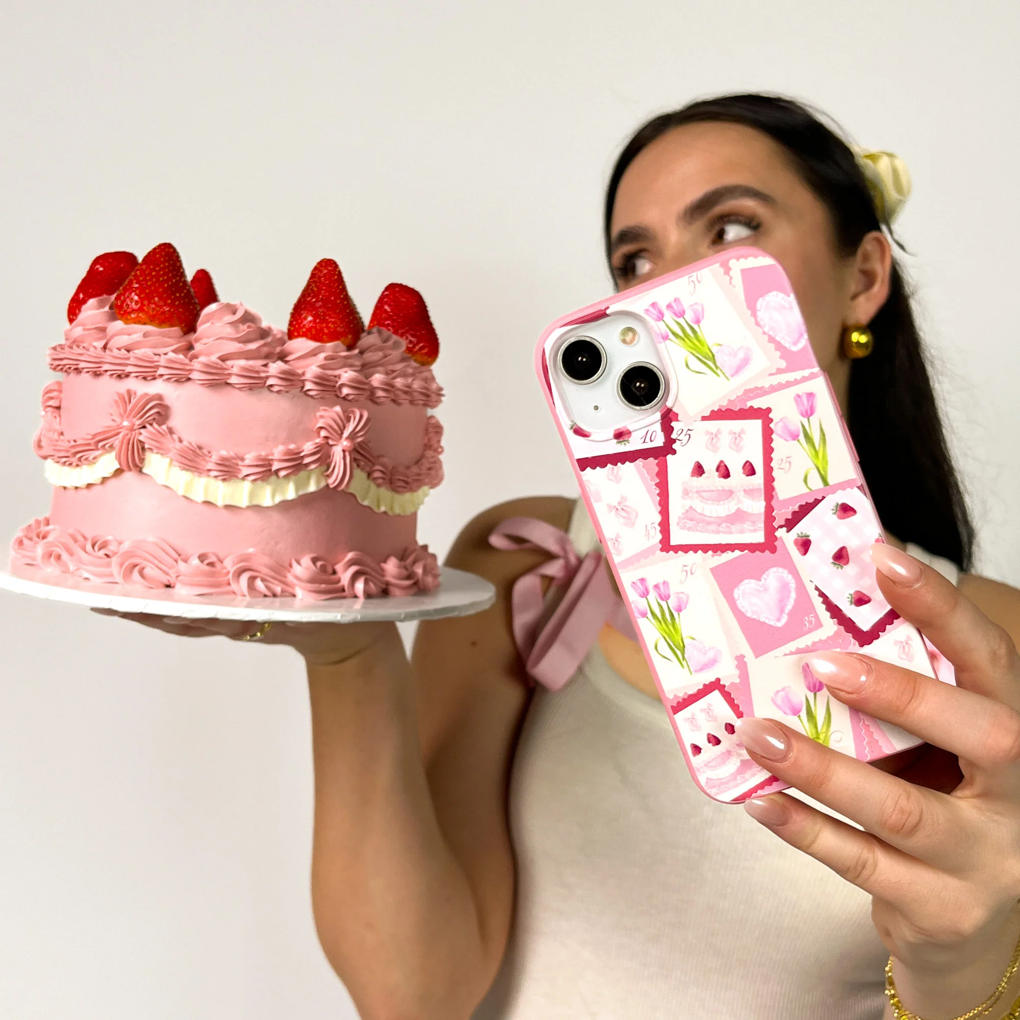 Bubblegum Pink Love Letters Google Pixel 10 Pro XL Case - Image 2