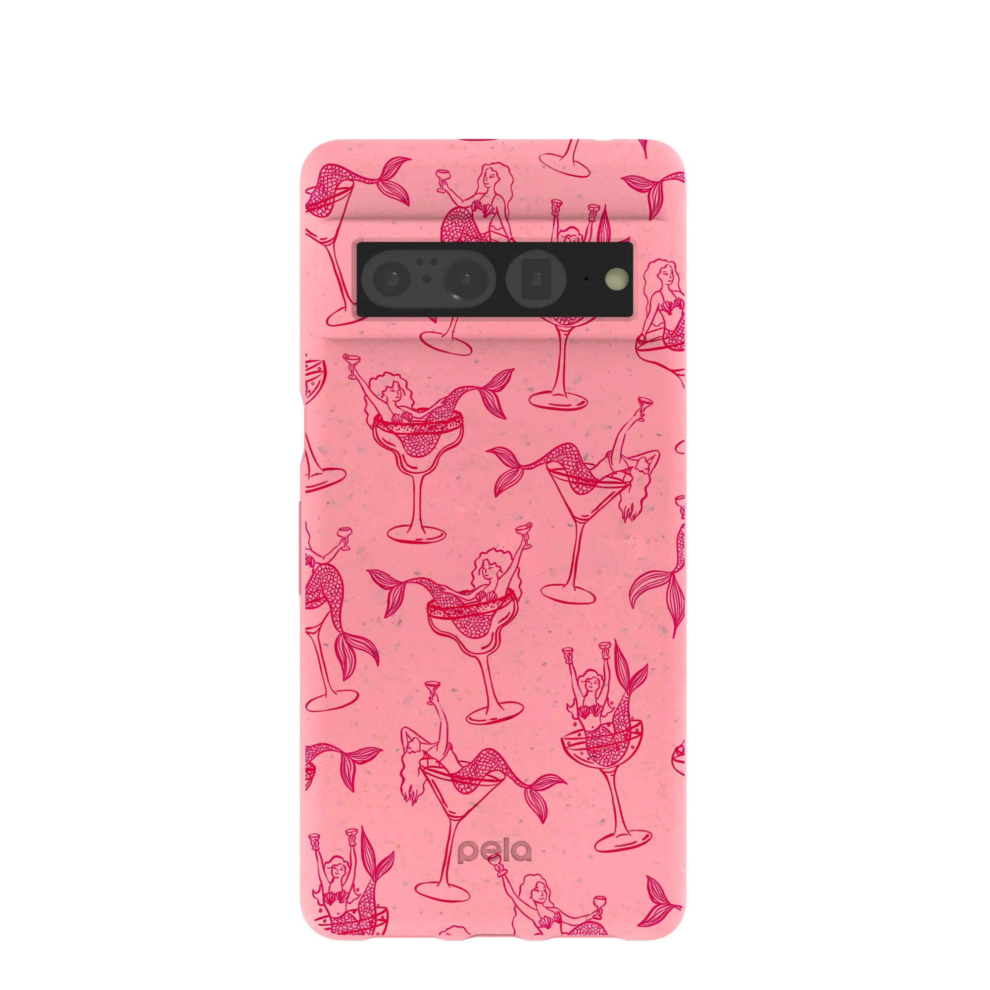 Bubblegum Pink Mermaid Cocktail Google Pixel 7 Pro Case