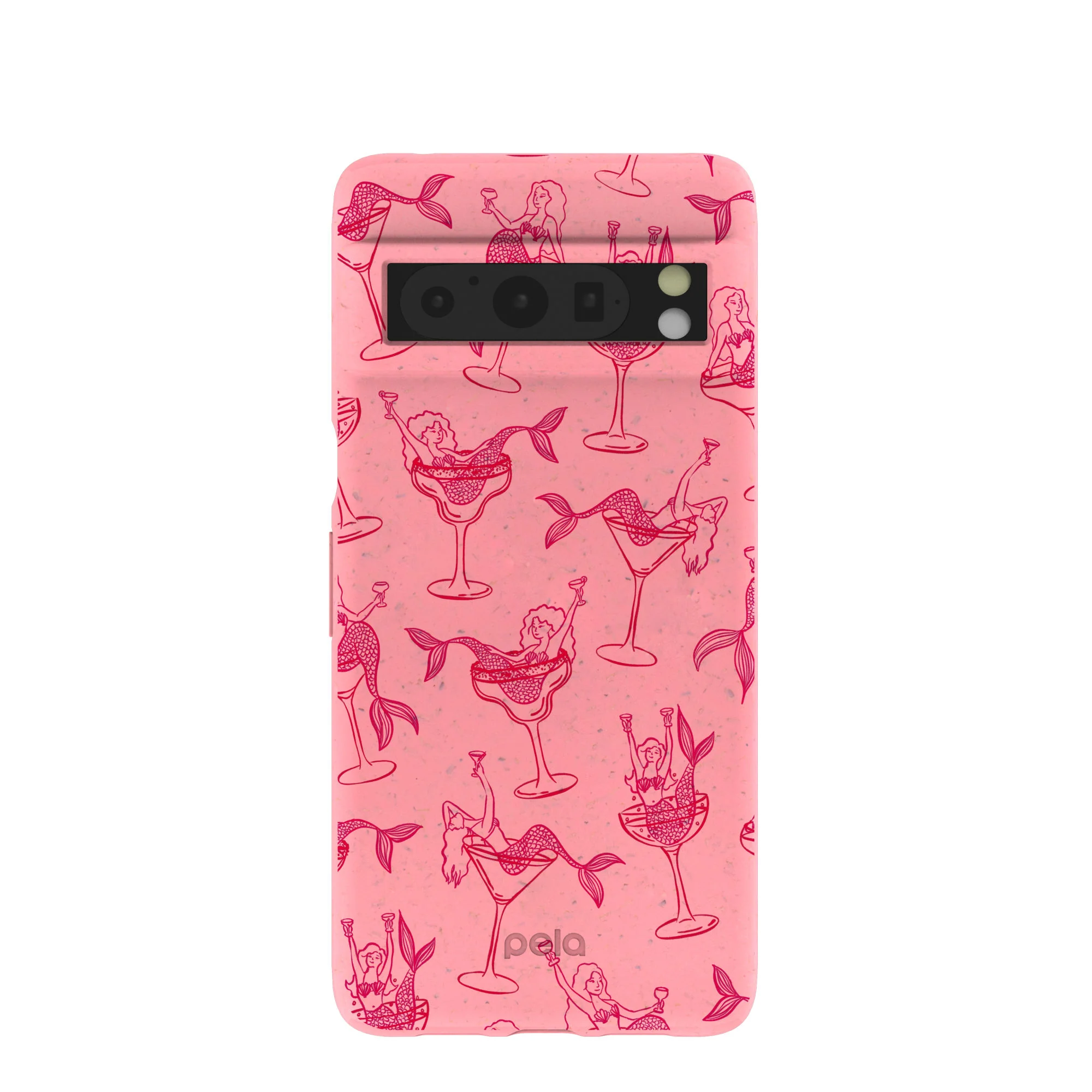 Bubblegum Pink Mermaid Cocktail Google Pixel 8 Pro Case