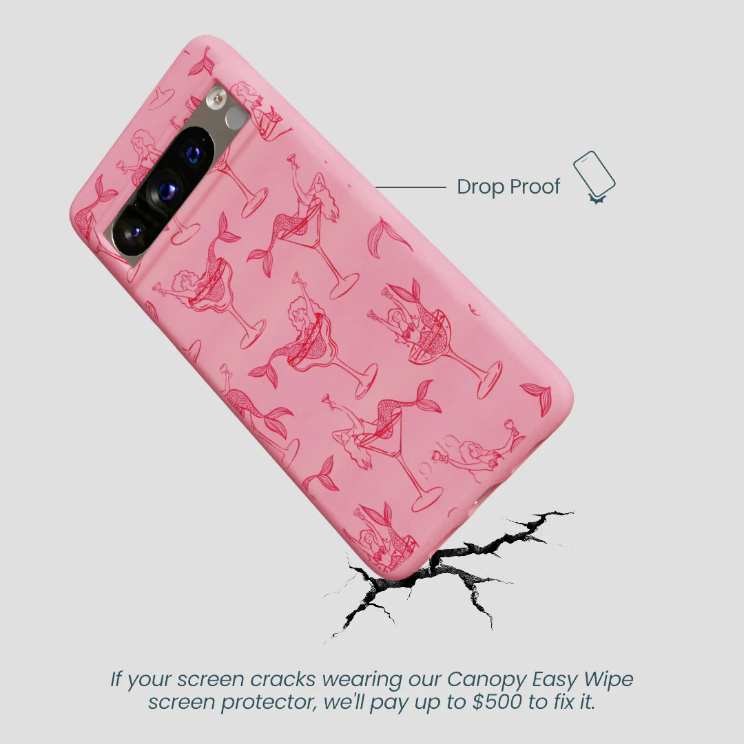 Bubblegum Pink Mermaid Cocktail Google Pixel 8 Pro Case - Image 5