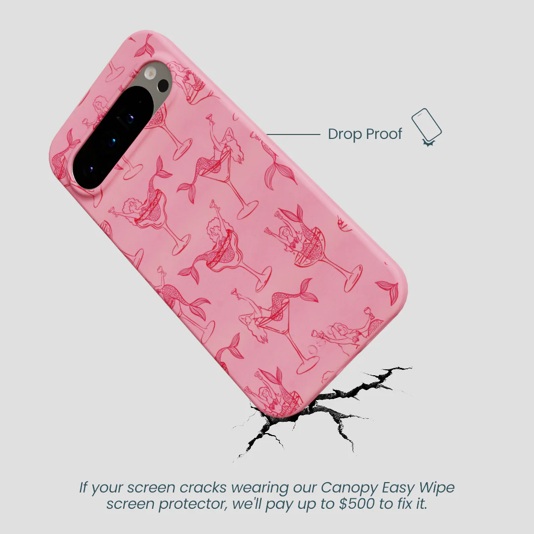 Bubblegum Pink Mermaid Cocktail Google Pixel 9 Pro XL Case - Image 5