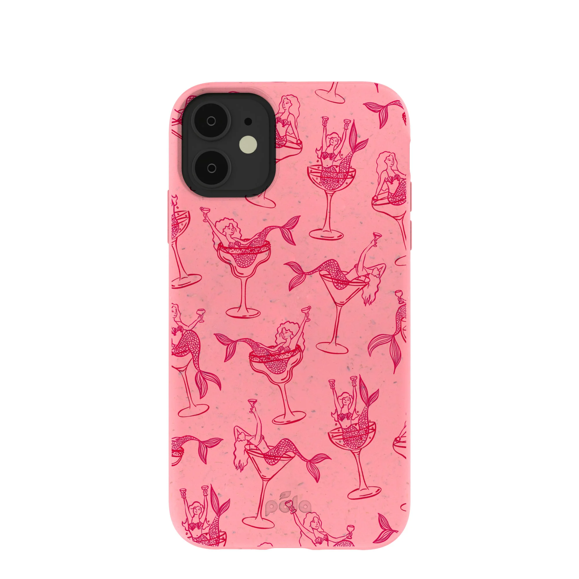 Bubblegum Pink Mermaid Cocktail iPhone 11 Case