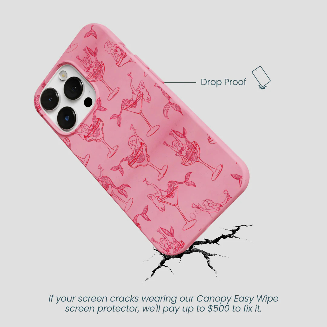 Bubblegum Pink Mermaid Cocktail iPhone 13 Pro Max Case - Image 5