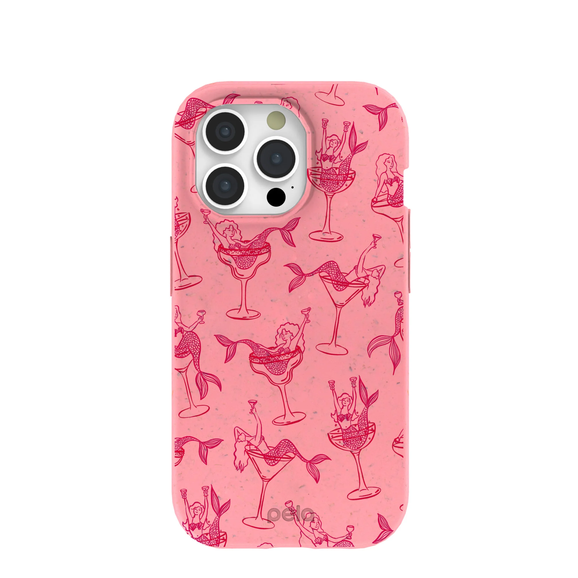 Bubblegum Pink Mermaid Cocktail iPhone 15 Pro Case