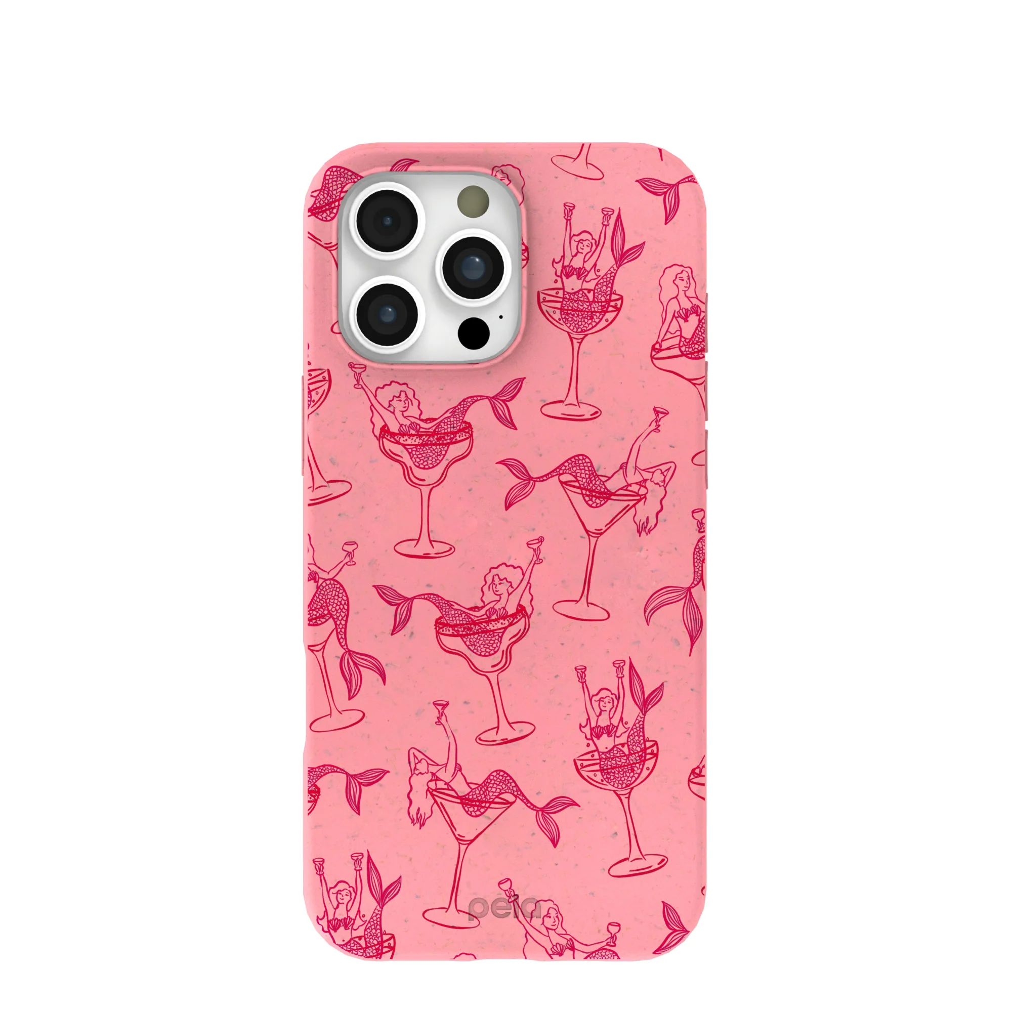 Bubblegum Pink Mermaid Cocktail iPhone 16 Pro Max Case
