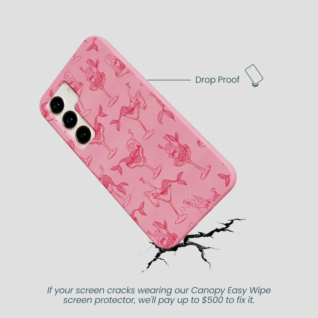 Bubblegum Pink Mermaid Cocktail Samsung Galaxy S24 Case - Image 5