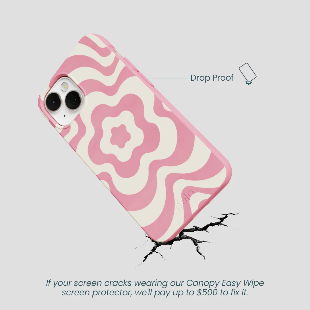 Bubblegum Pink Morning Flower iPhone 13 Case - Image 5
