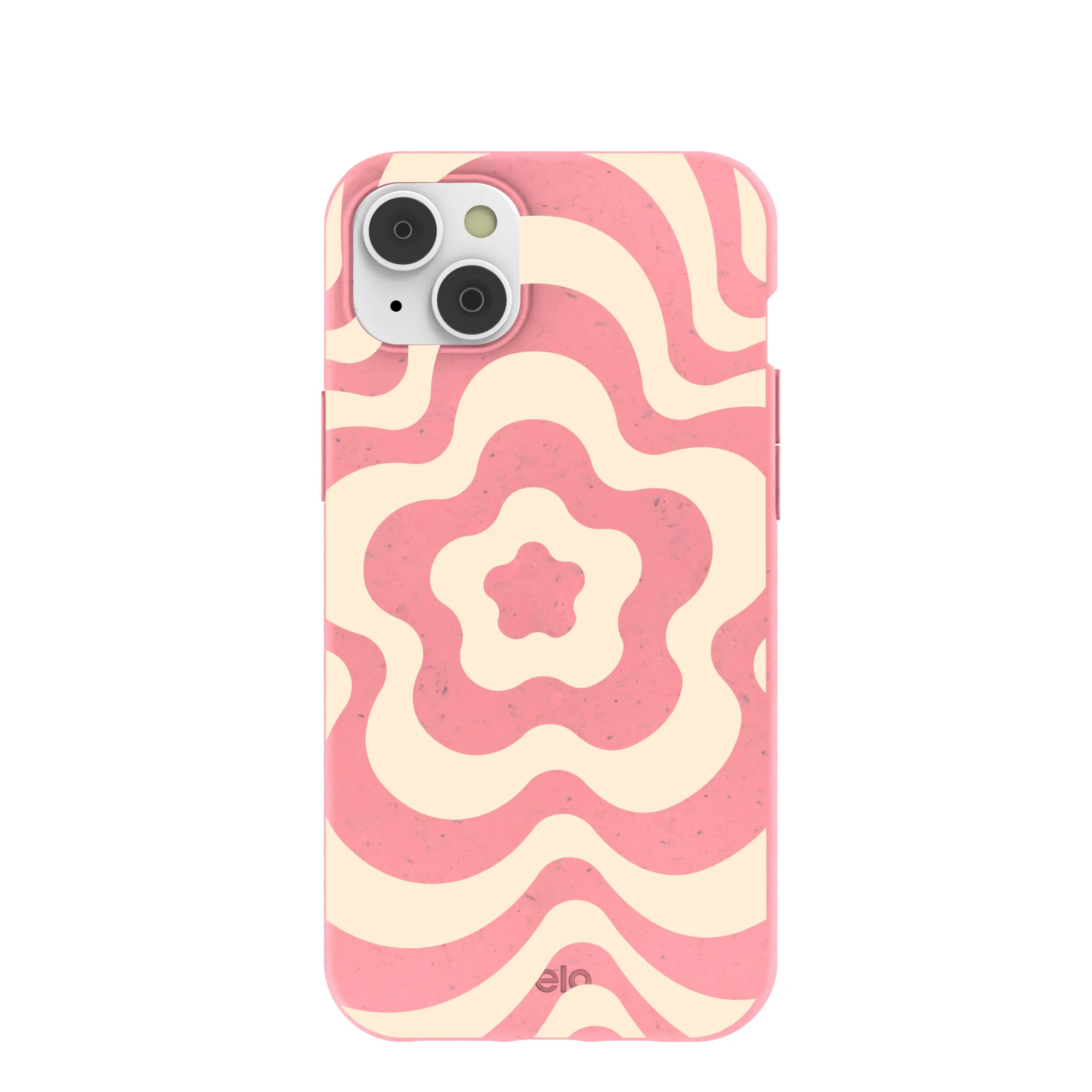 Bubblegum Pink Morning Flower iPhone 14 Plus Case