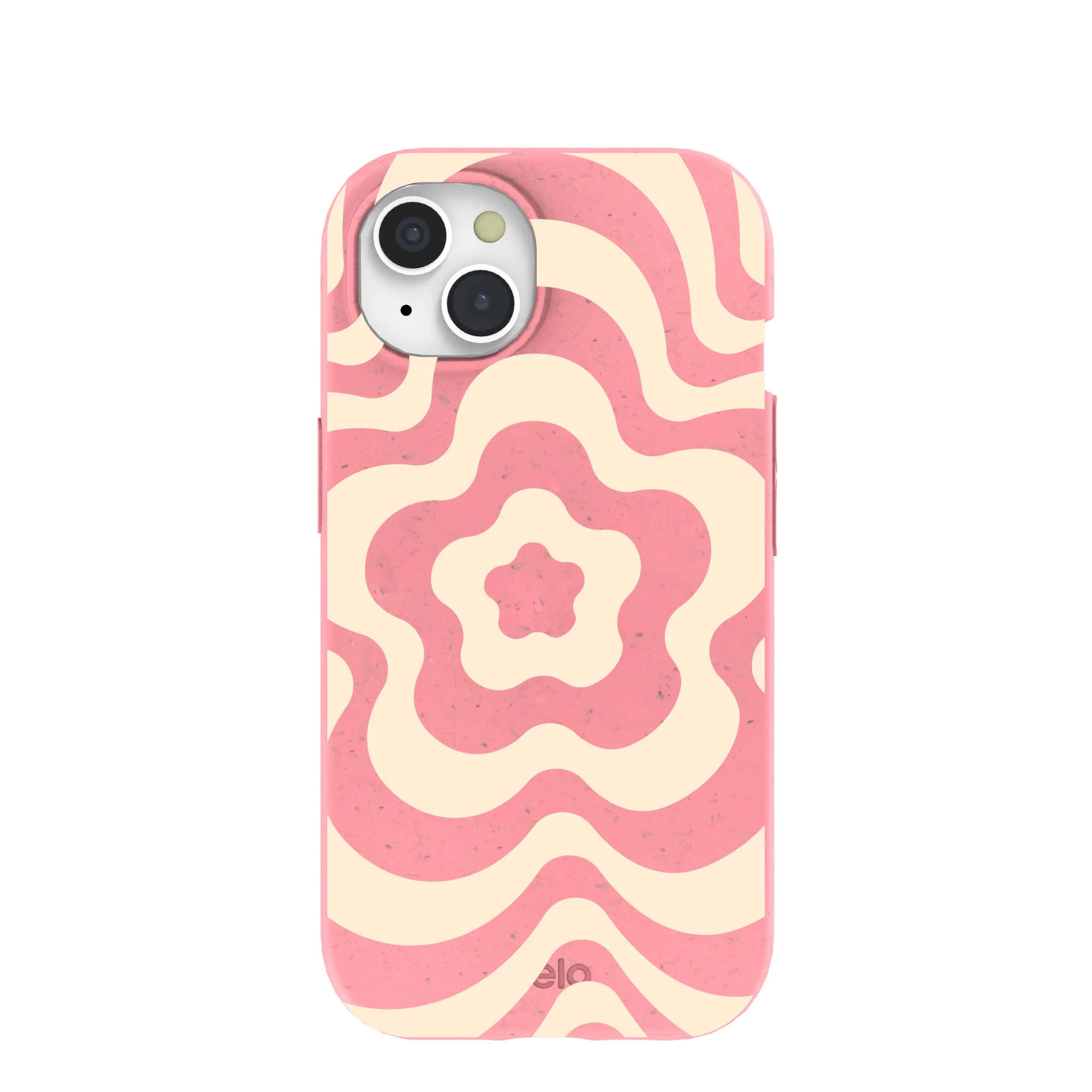 Bubblegum Pink Morning Flower iPhone 15 Case