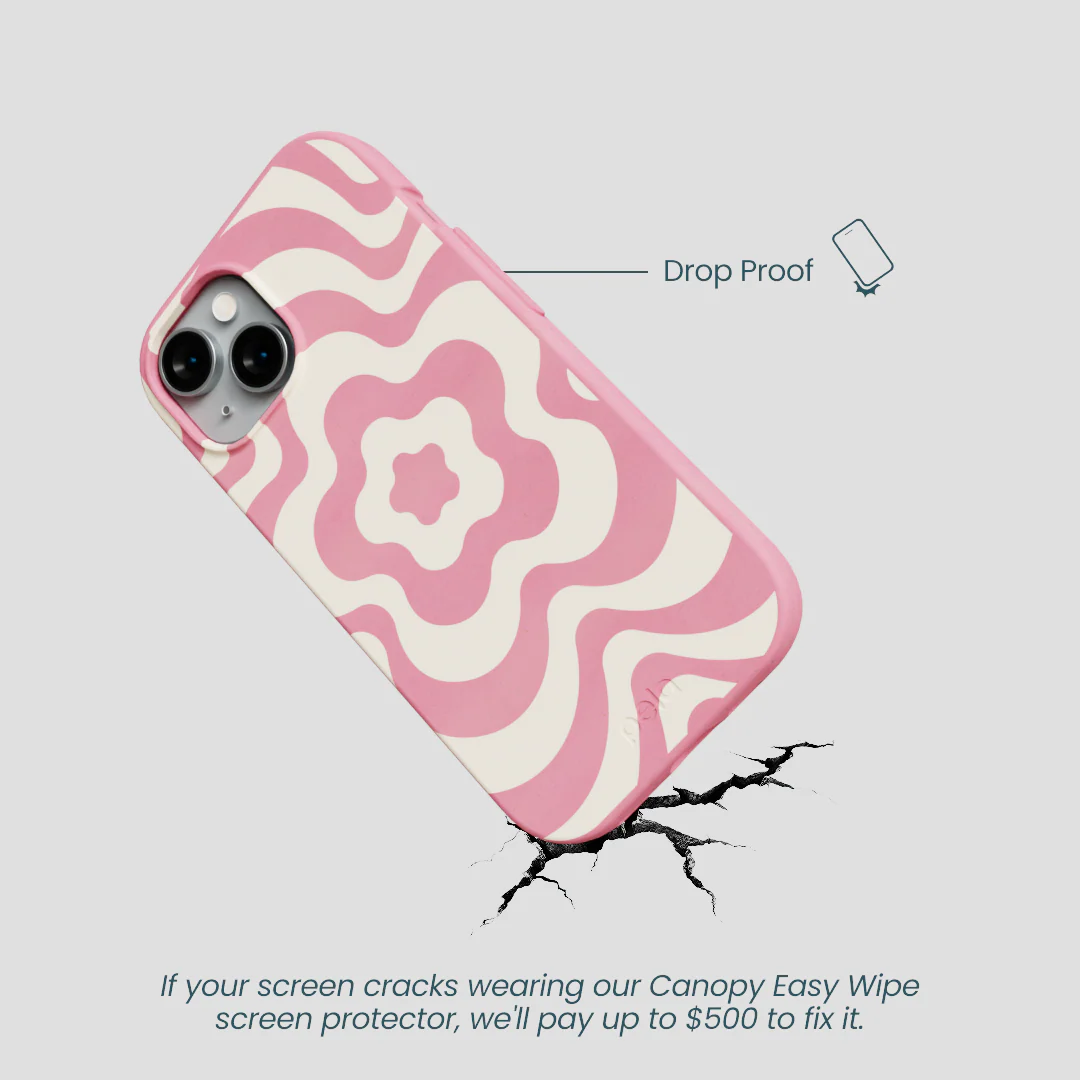 Bubblegum Pink Morning Flower iPhone 15 Case - Image 5