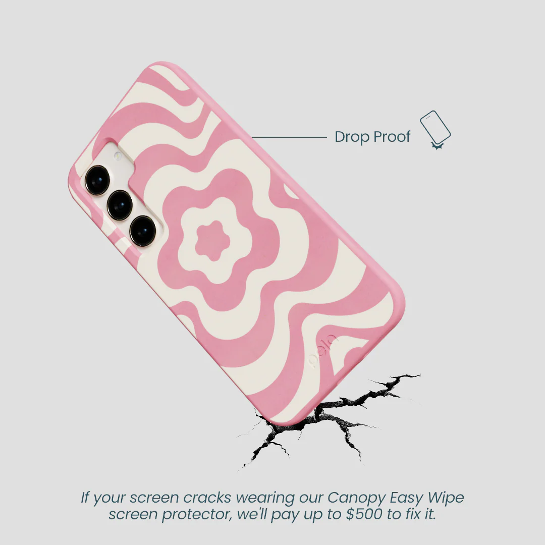 Bubblegum Pink Morning Flower Samsung Galaxy S23 Case - Image 4