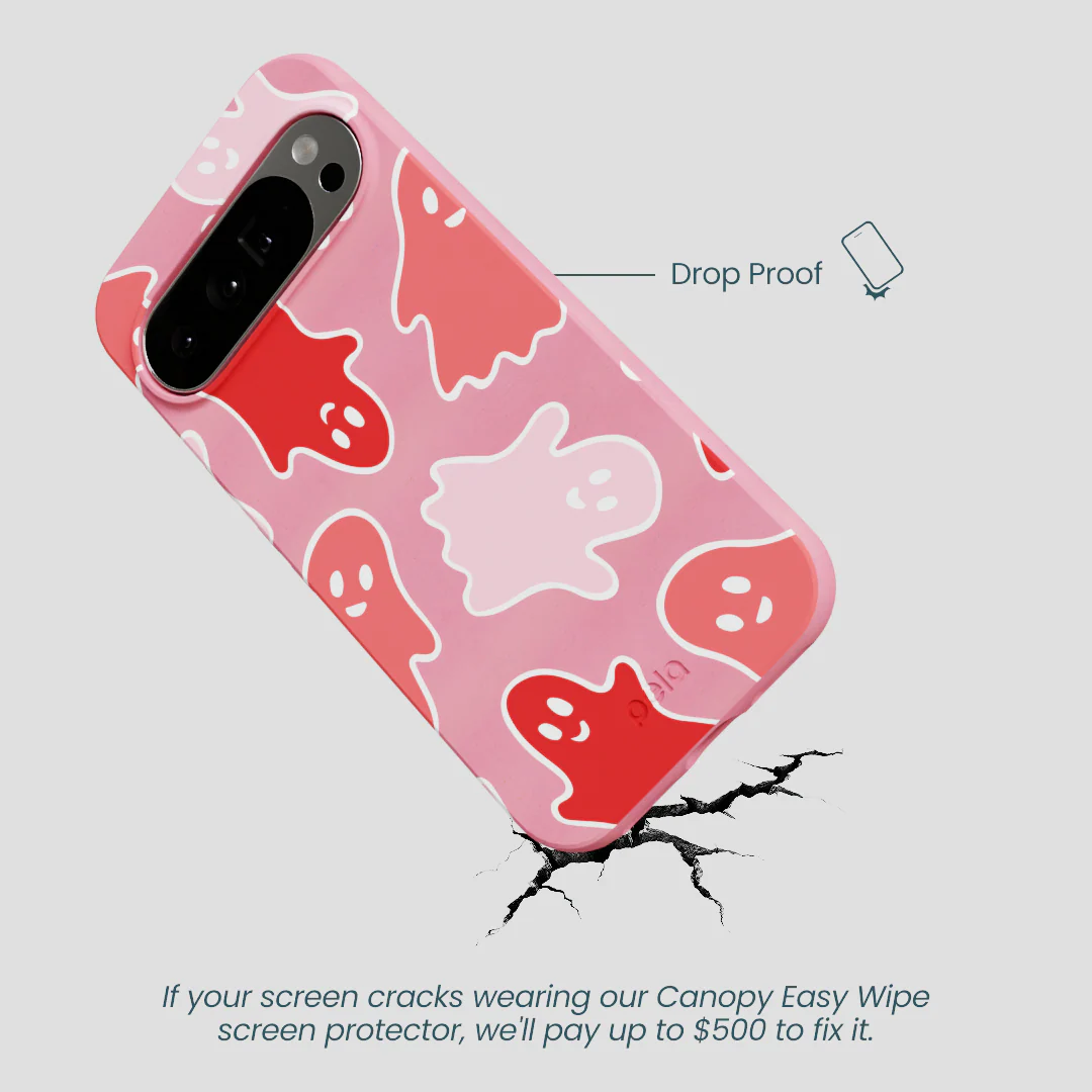 Bubblegum Pink Phantom Pals Google Pixel 10 Pro XL Case - Image 4