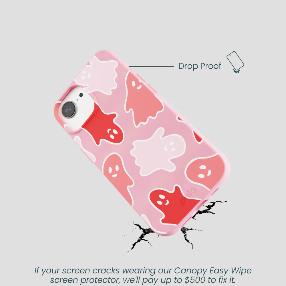 Bubblegum Pink Phantom Pals iPhone 16e/17e Case - Image 5