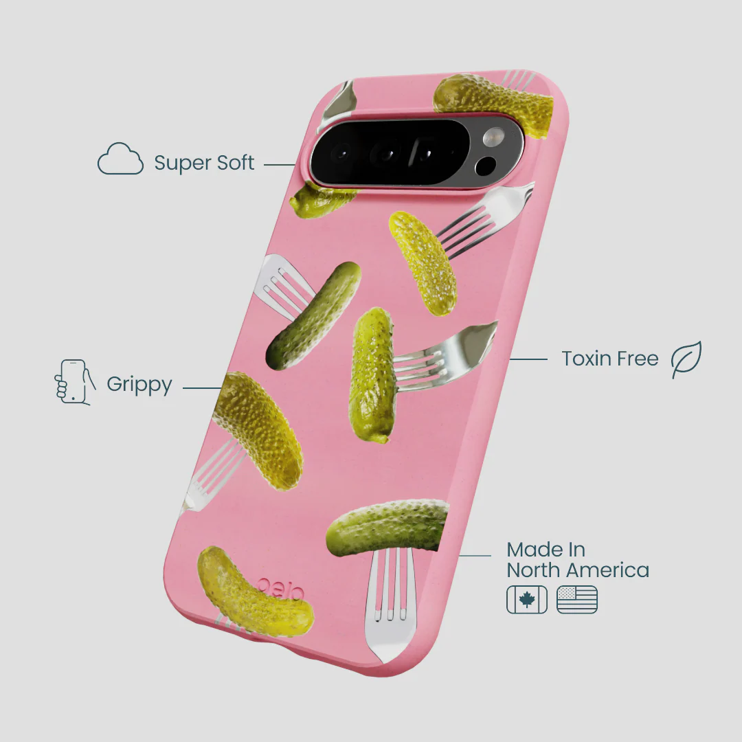 Bubblegum Pink Pickle Party Google Pixel 10 Pro XL Case - Image 4