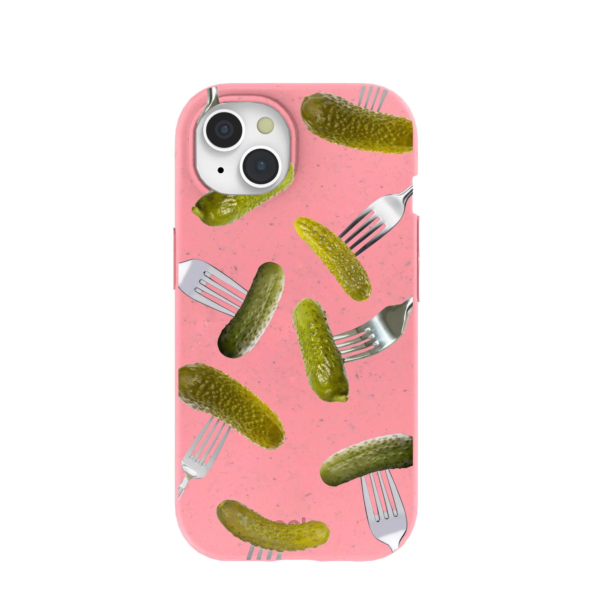 Bubblegum Pink Pickle Party iPhone 15 Case