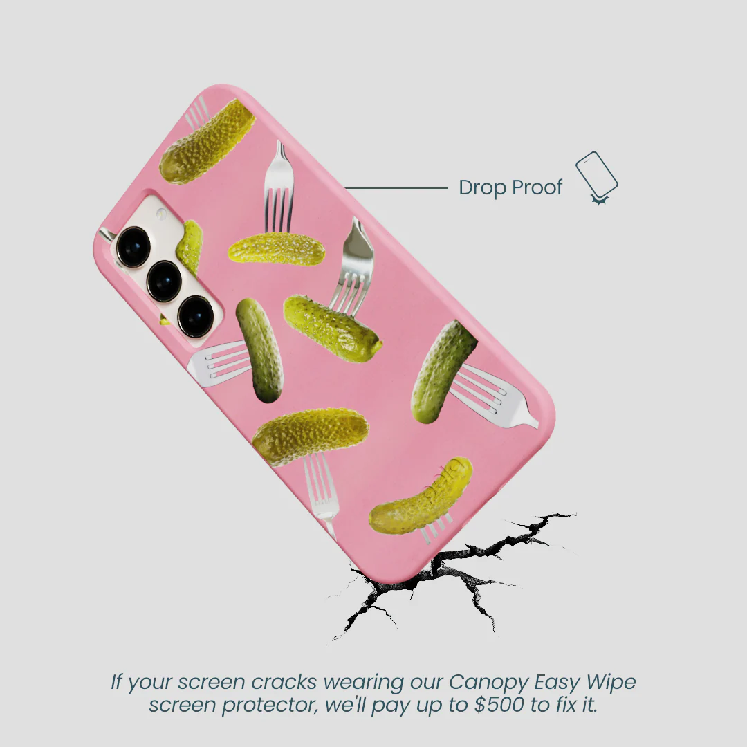 Bubblegum Pink Pickle Party Samsung Galaxy S23 Case - Image 5