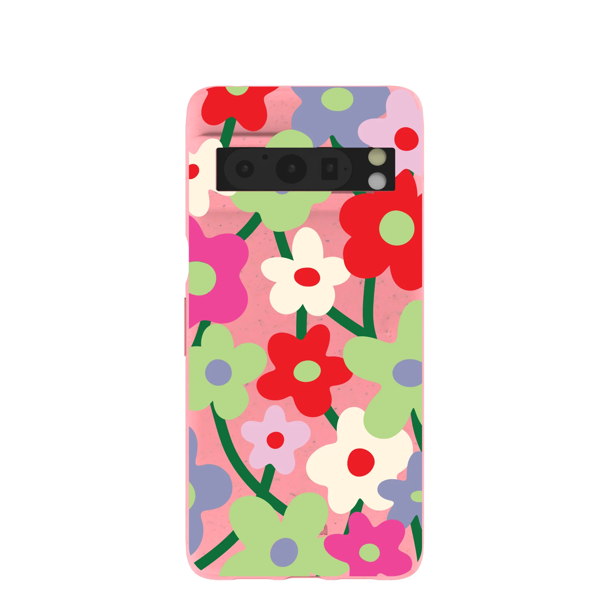 Bubblegum Pink Poppy Flora Google Pixel 8 Pro Case