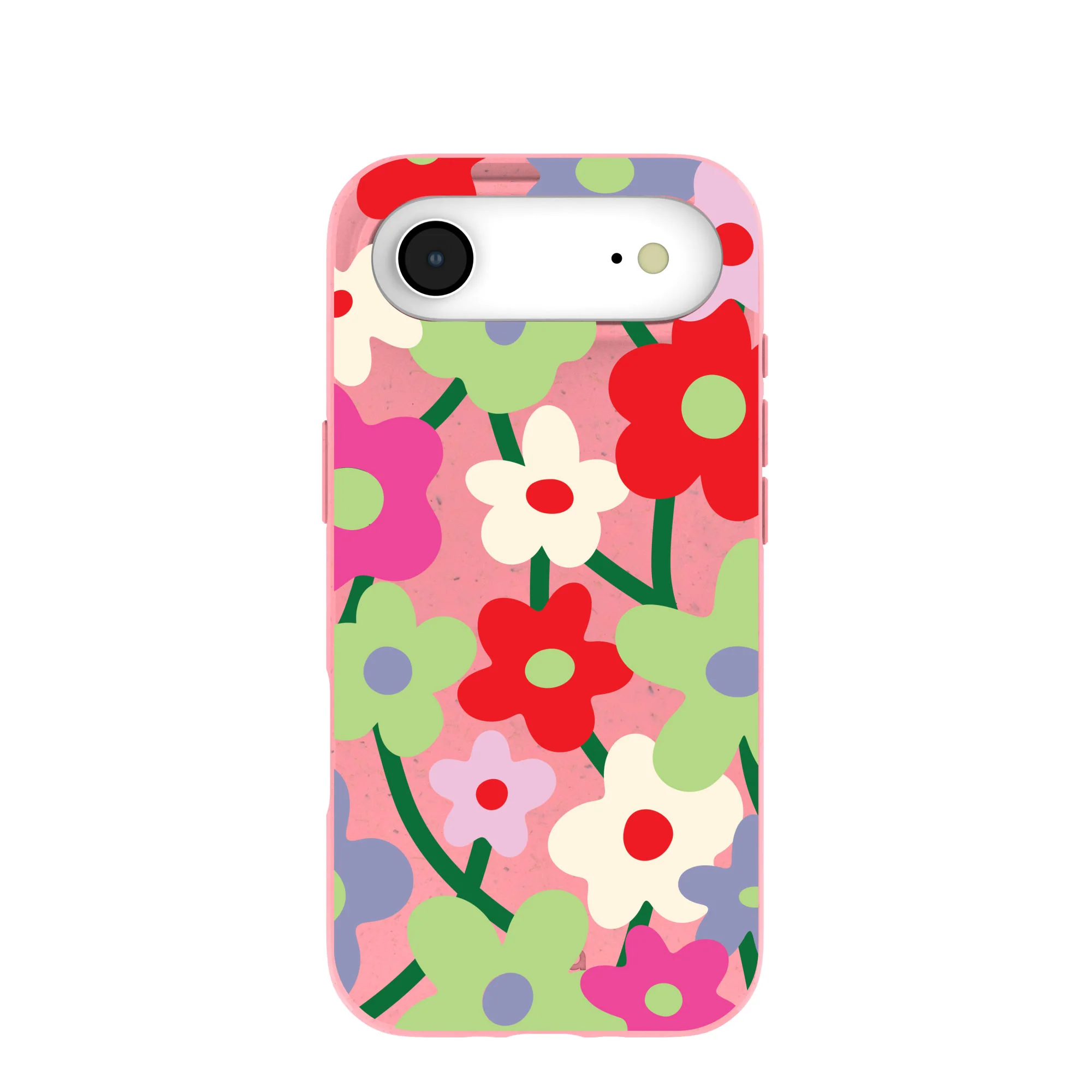 Bubblegum Pink Poppy Flora iPhone Air Case