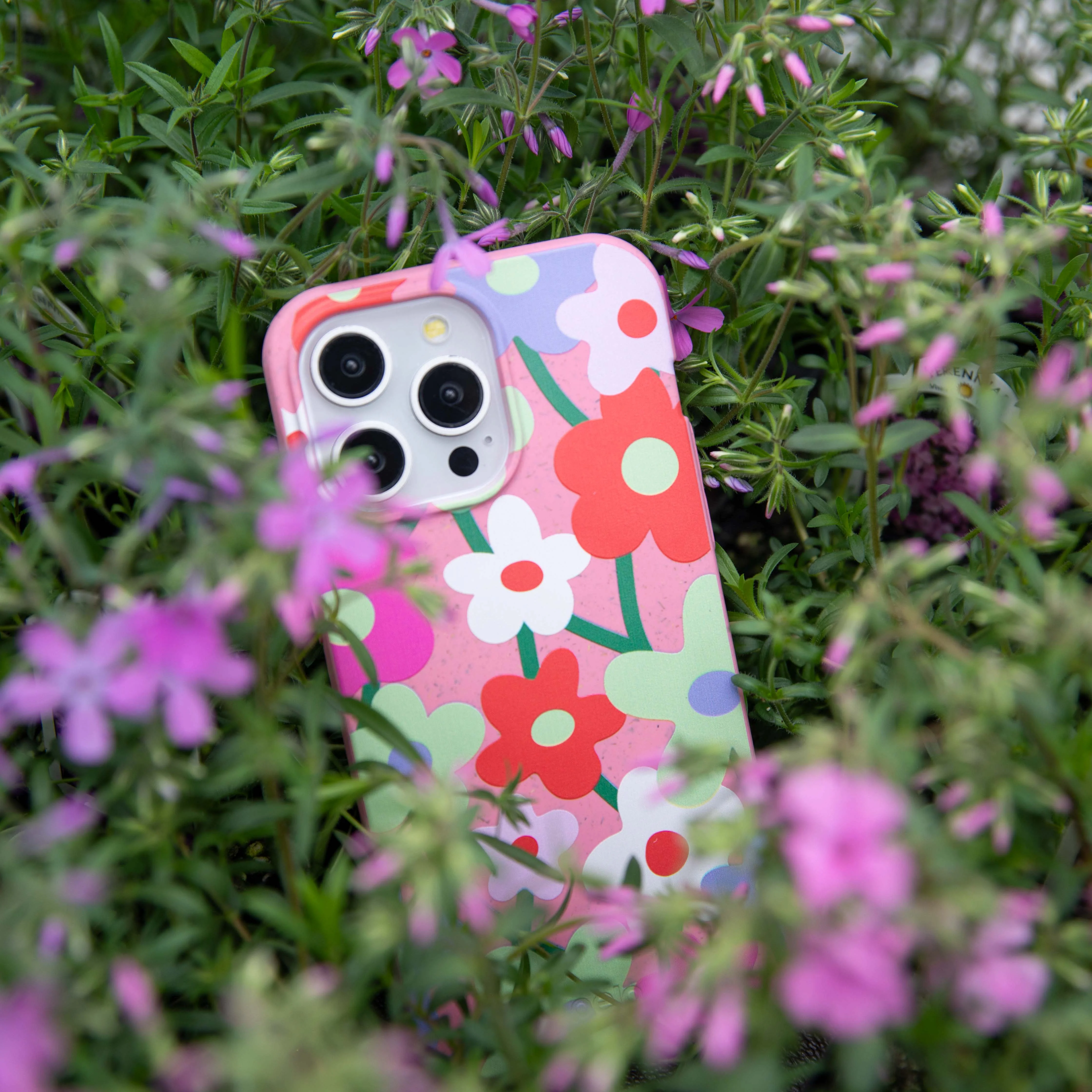 Bubblegum Pink Poppy Flora Samsung Galaxy S26 Ultra Case - Image 5