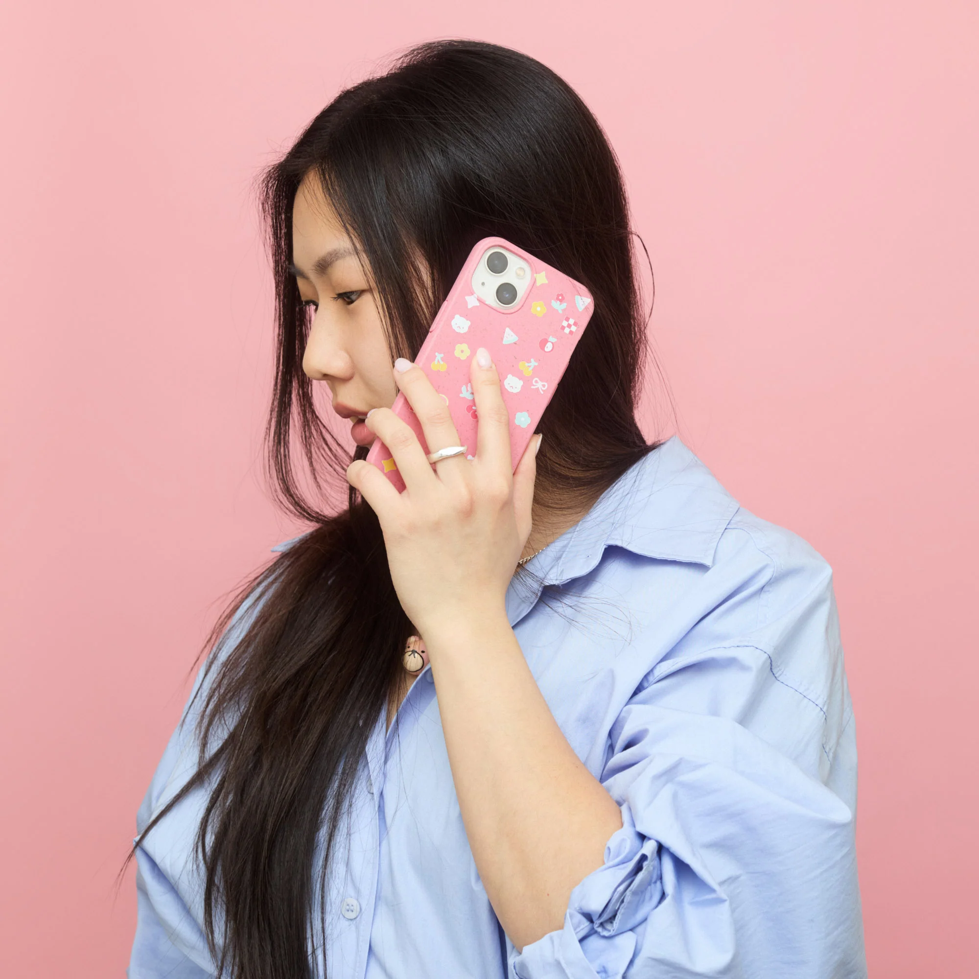 Bubblegum Pink Pretty Picnic Google Pixel 10 Pro XL Case - Image 2