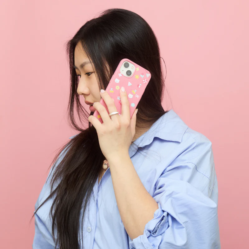 Bubblegum Pink Pretty Picnic Google Pixel 10a Case - Image 2