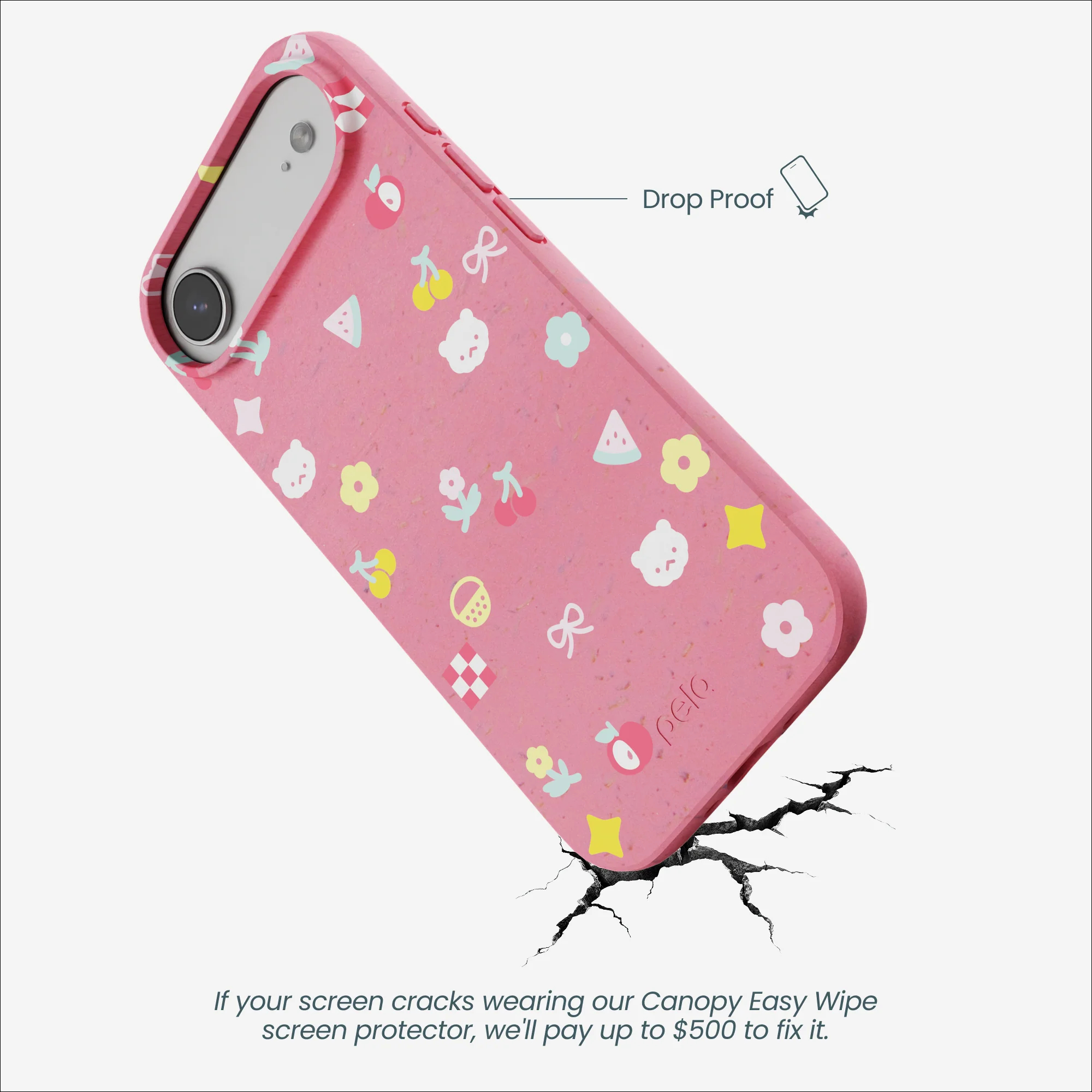 Bubblegum Pink Pretty Picnic iPhone Air Case - Image 5