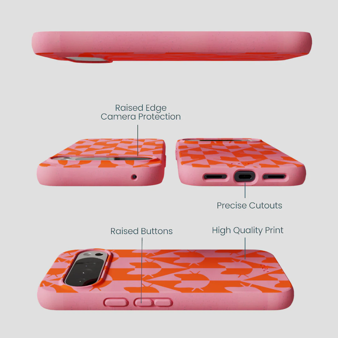 Bubblegum Pink Purr Google Pixel 10 Pro XL Case - Image 2
