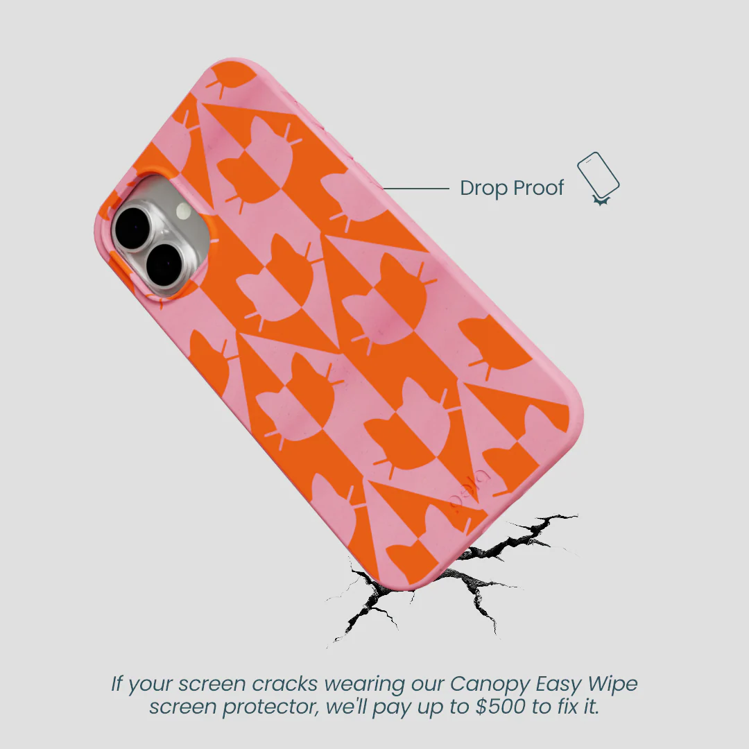 Bubblegum Pink Purr iPhone 16 Plus Case - Image 5