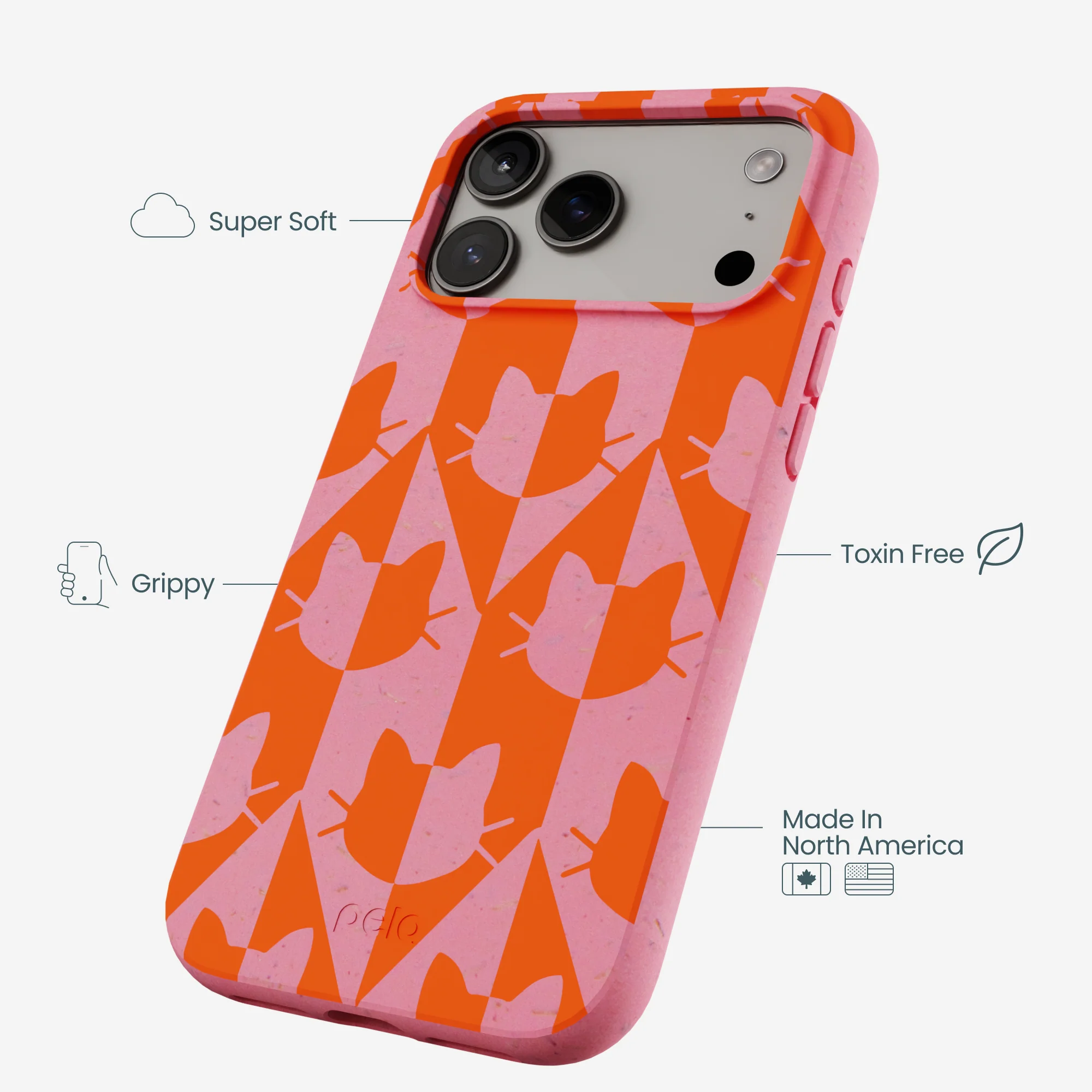 Bubblegum Pink Purr iPhone 17 Pro Max Case - Image 4