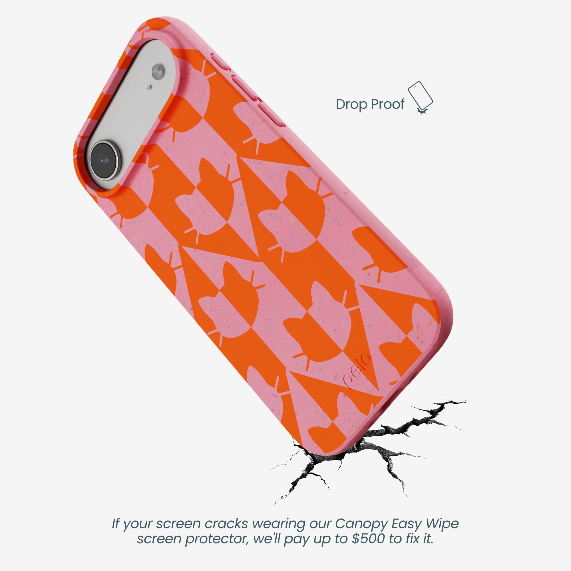 Bubblegum Pink Purr iPhone Air Case - Image 5