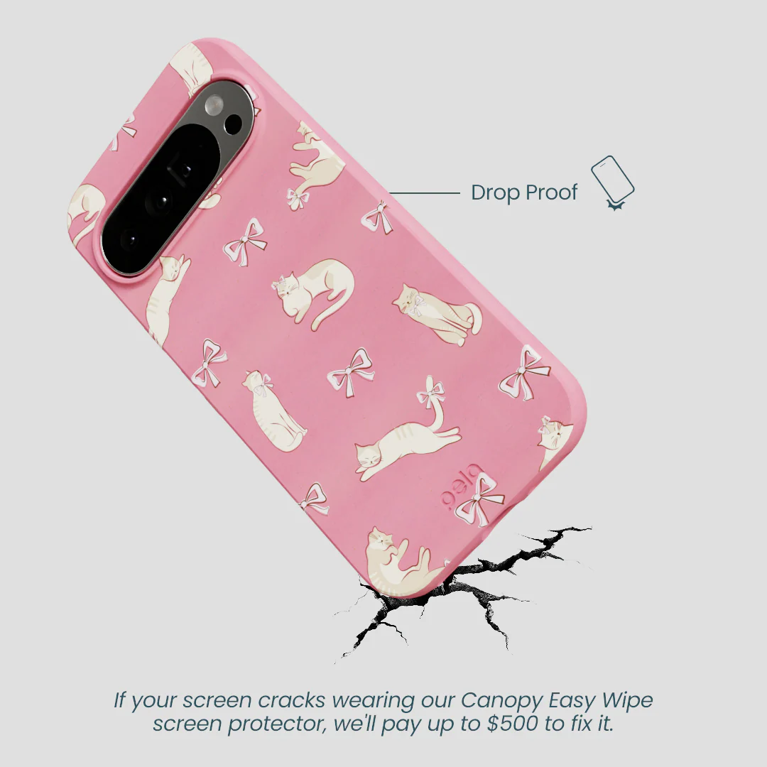 Bubblegum Pink Purrfection Google Pixel 10 Pro XL Case - Image 5