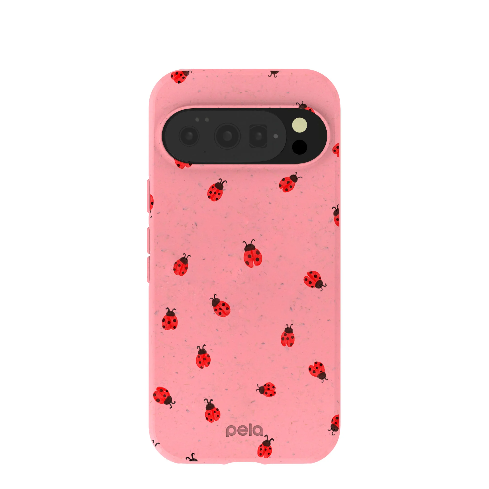 Bubblegum Pink Rosy Ladybug Google Pixel 10/10 Pro Case