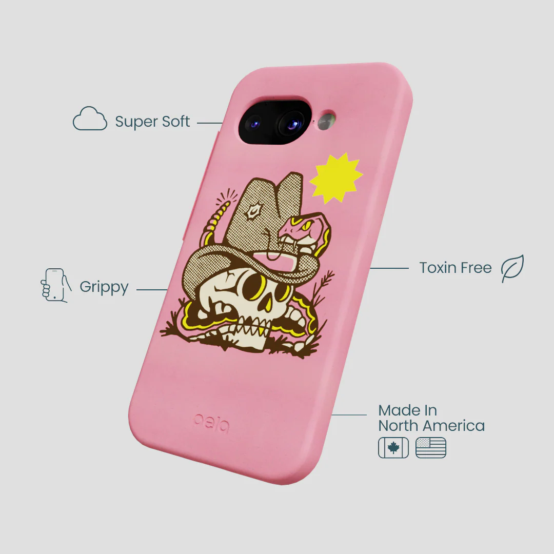 Bubblegum Pink Snakebite Google Pixel 9a Case - Image 4