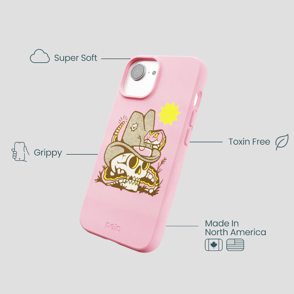 Bubblegum Pink Snakebite iPhone 16e/17e Case - Image 4
