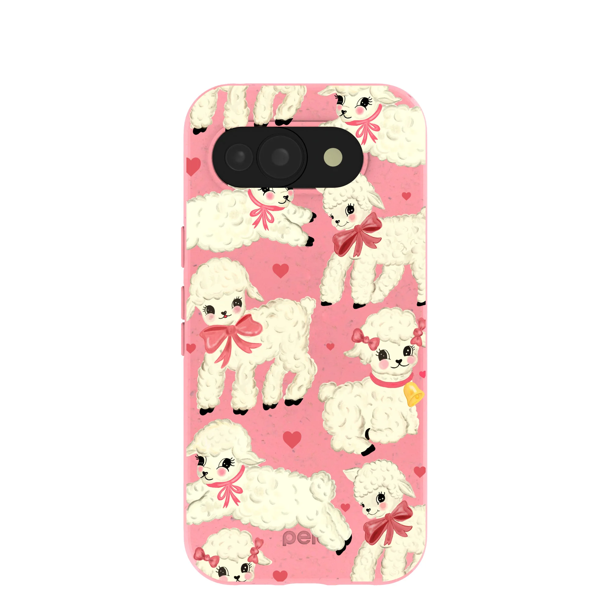 Bubblegum Pink Wool You Be Mine Google Pixel 10a Case
