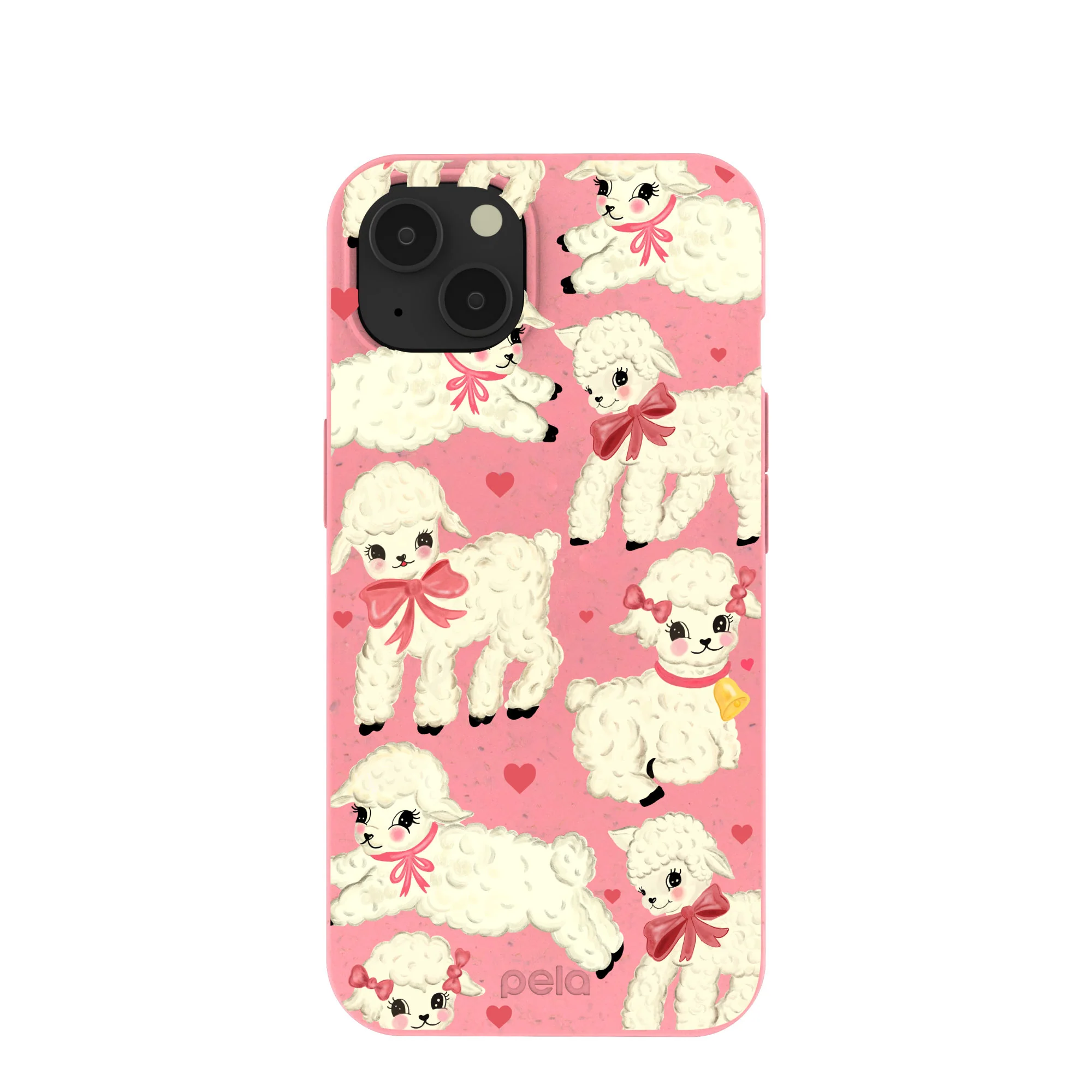 Bubblegum Pink Wool You Be Mine iPhone 13 Case