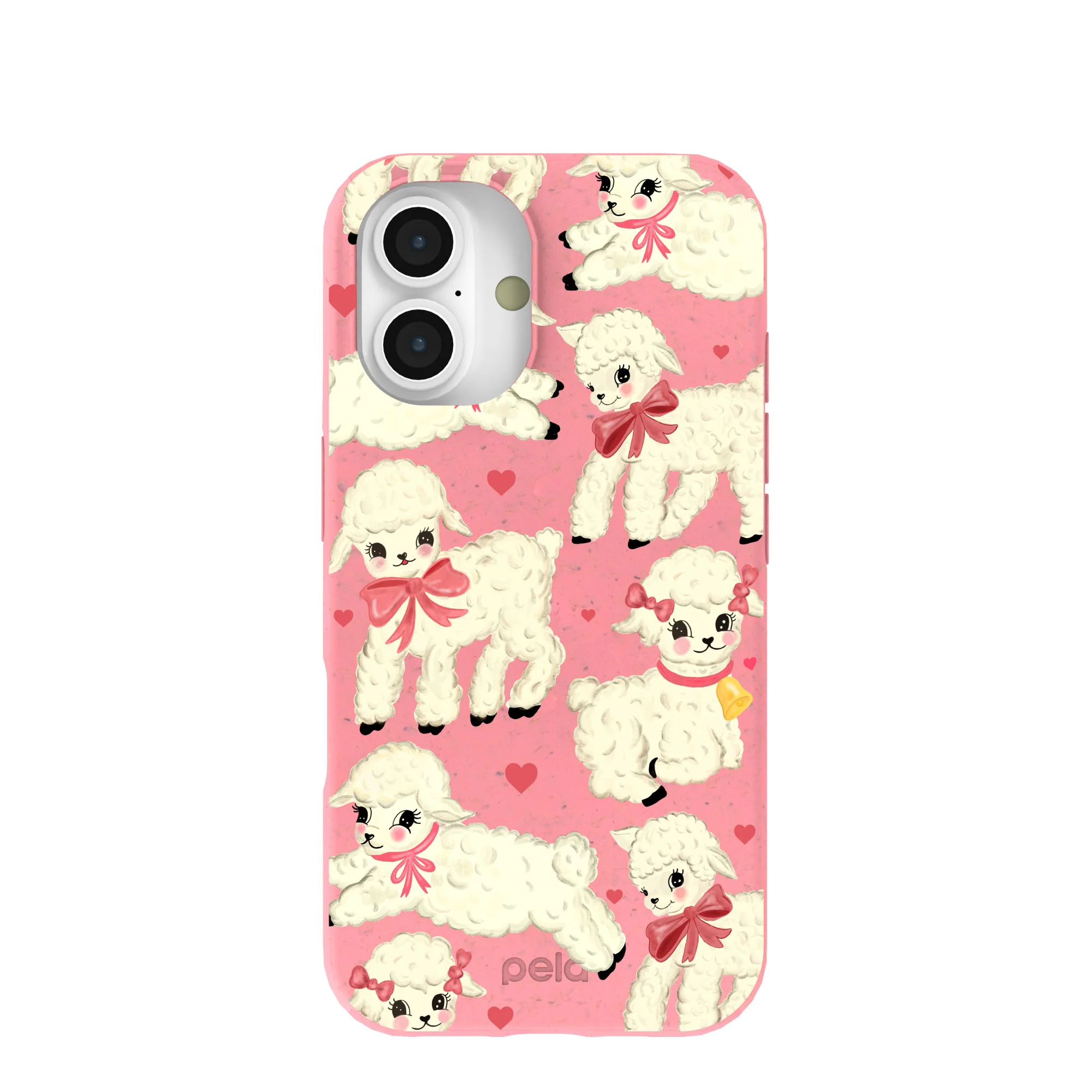 Bubblegum Pink Wool You Be Mine iPhone 16 Case