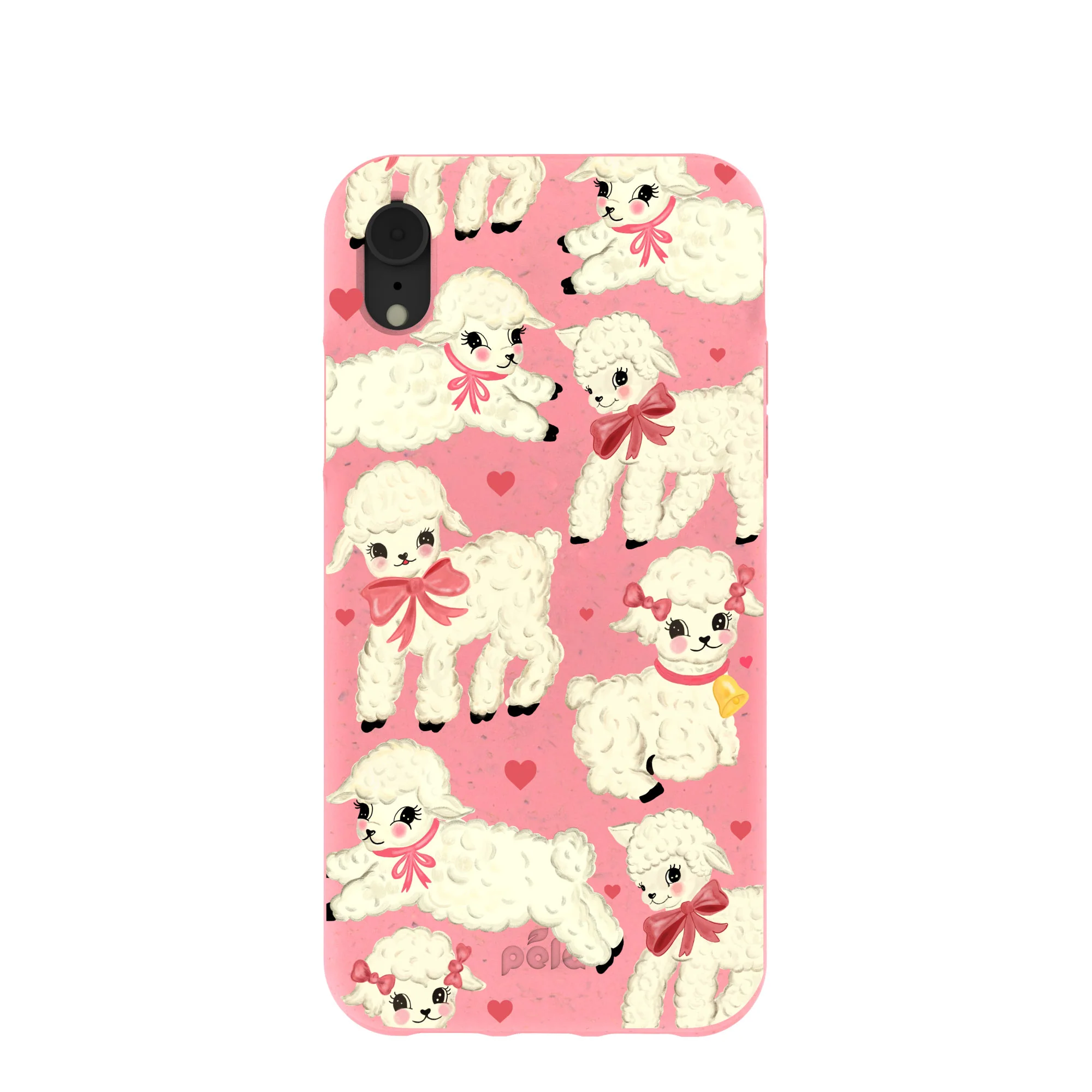 Bubblegum Pink Wool You Be Mine iPhone XR Case