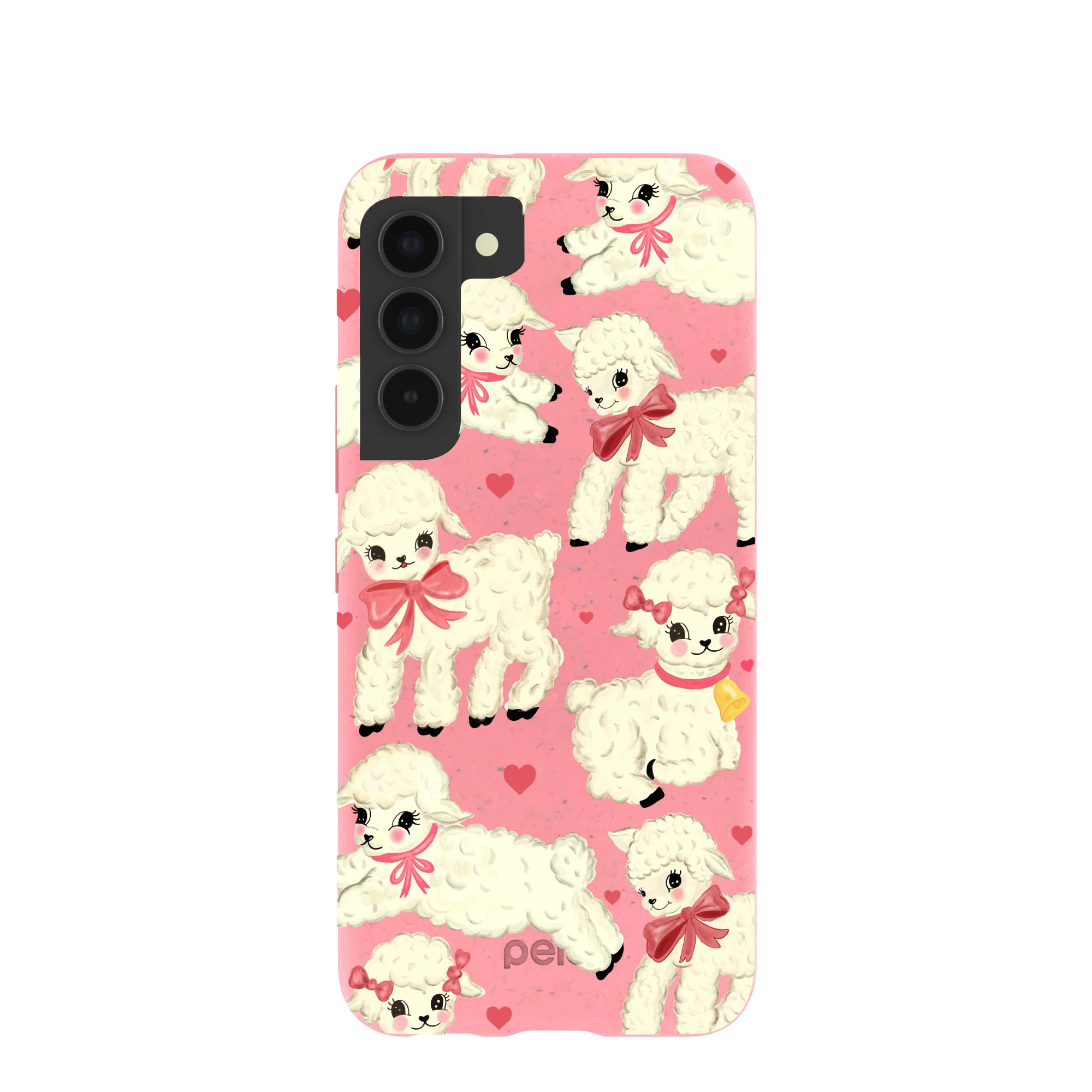 Bubblegum Pink Wool You Be Mine Samsung Galaxy S22 Case