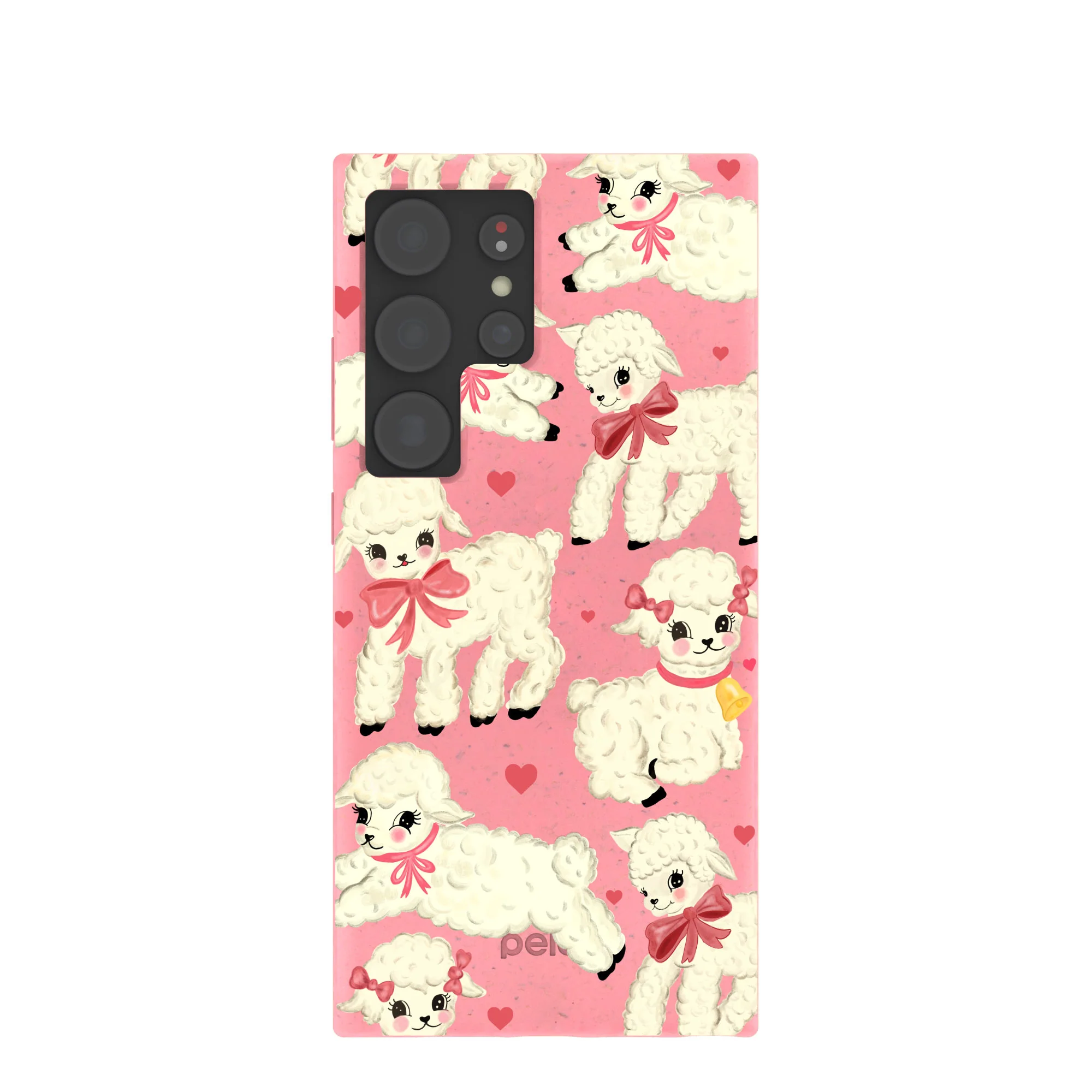 Bubblegum Pink Wool You Be Mine Samsung Galaxy S24 Ultra Case