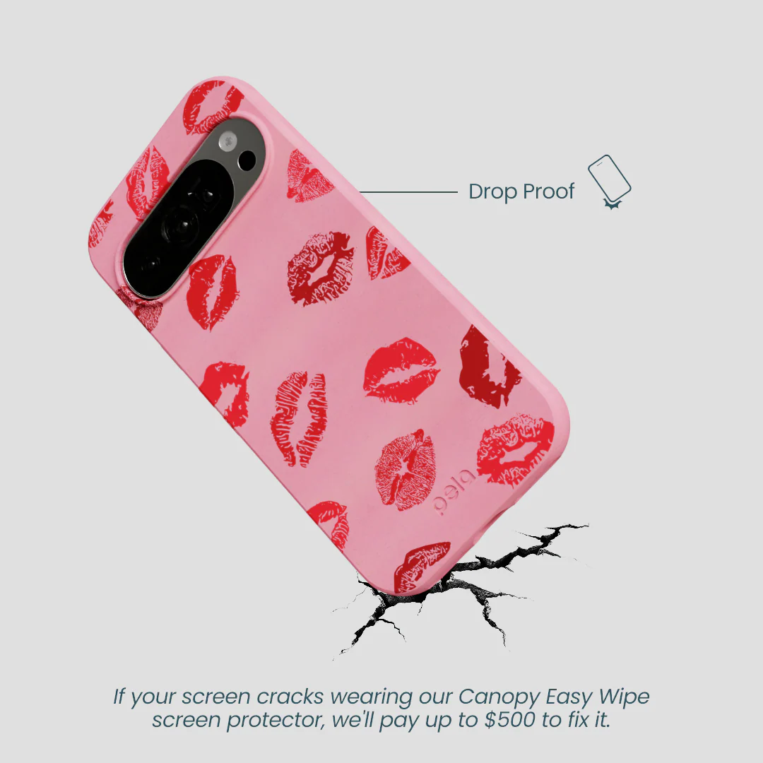 Bubblegum Pink XOXO Google Pixel 10/10 Pro Case - Image 5