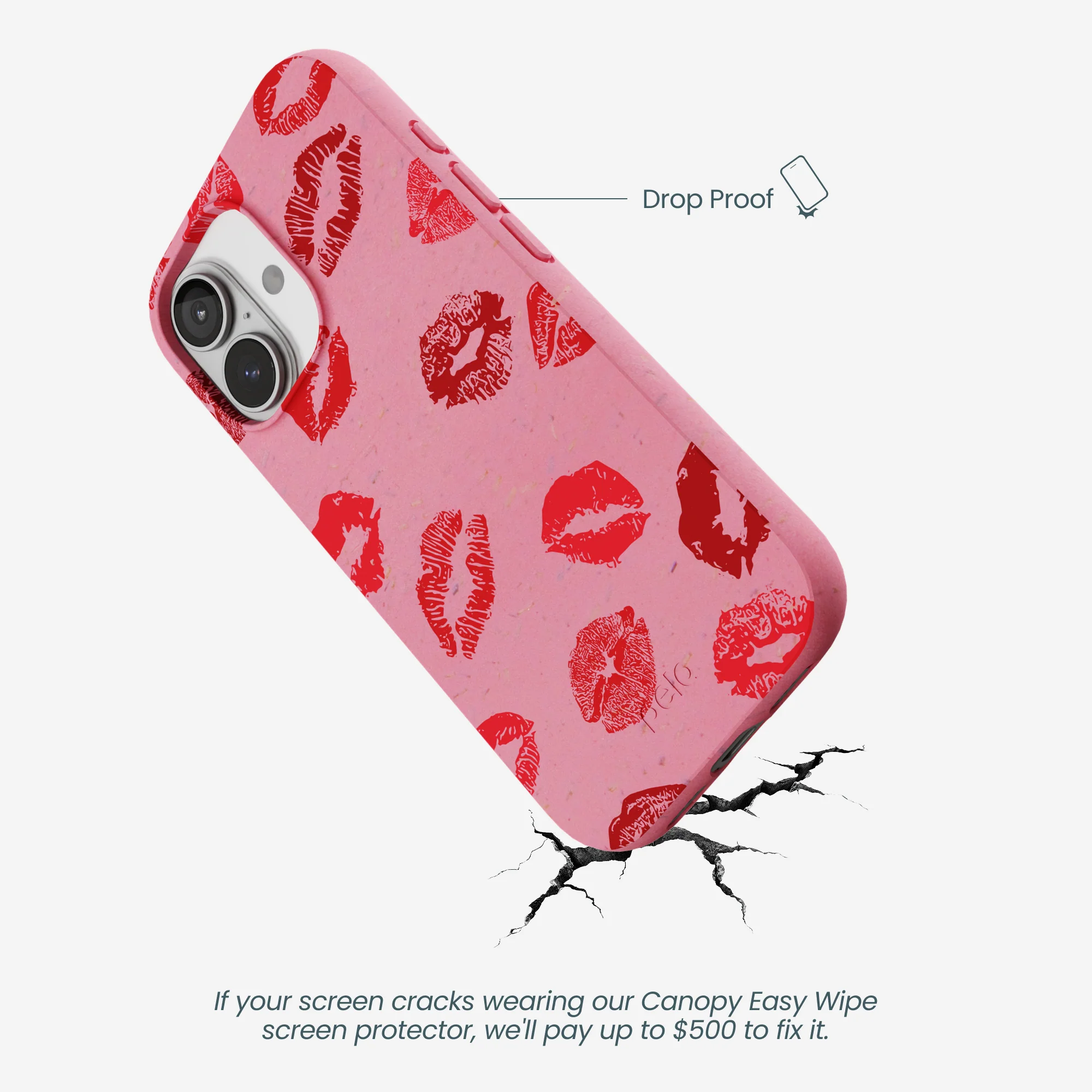 Bubblegum Pink XOXO iPhone 17 Case - Image 5