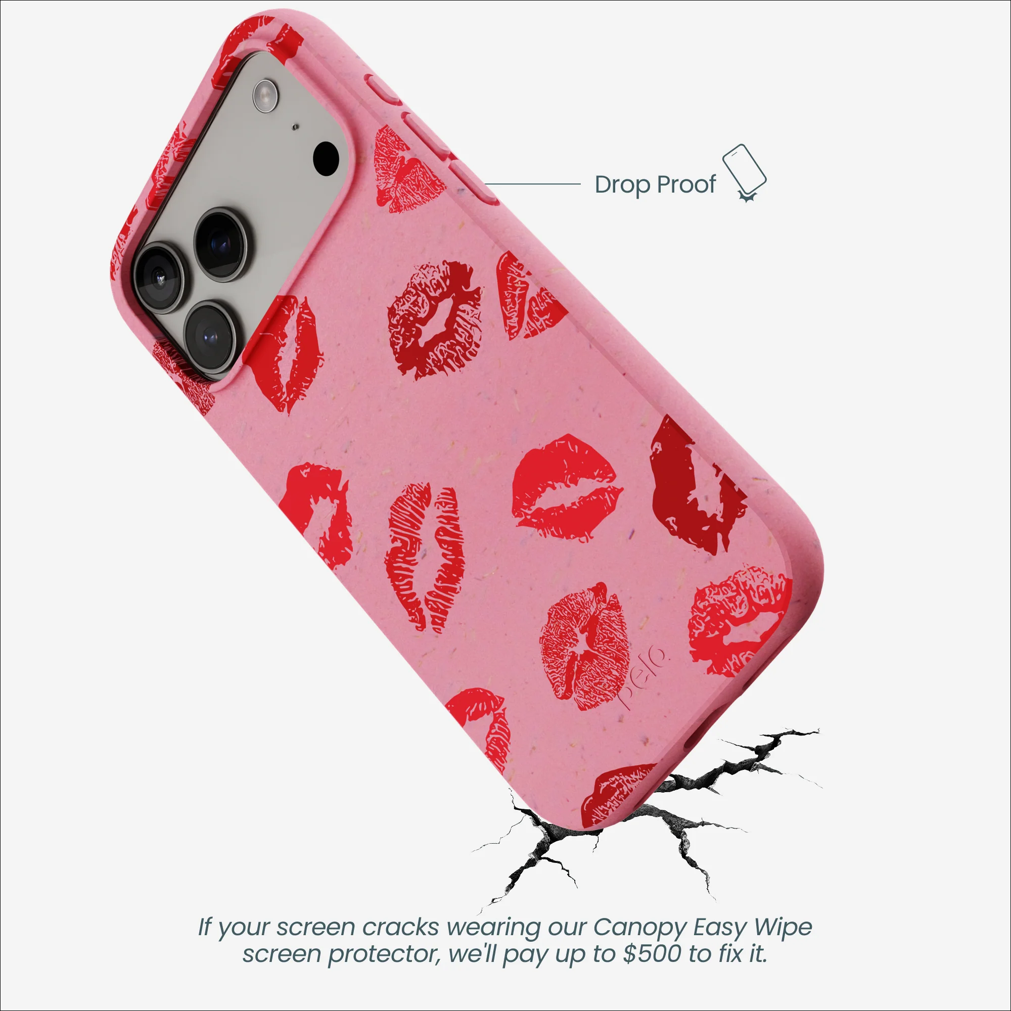 Bubblegum Pink XOXO iPhone 17 Pro Max Case - Image 5